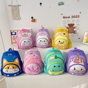 Nylon waterproof children's small backpack