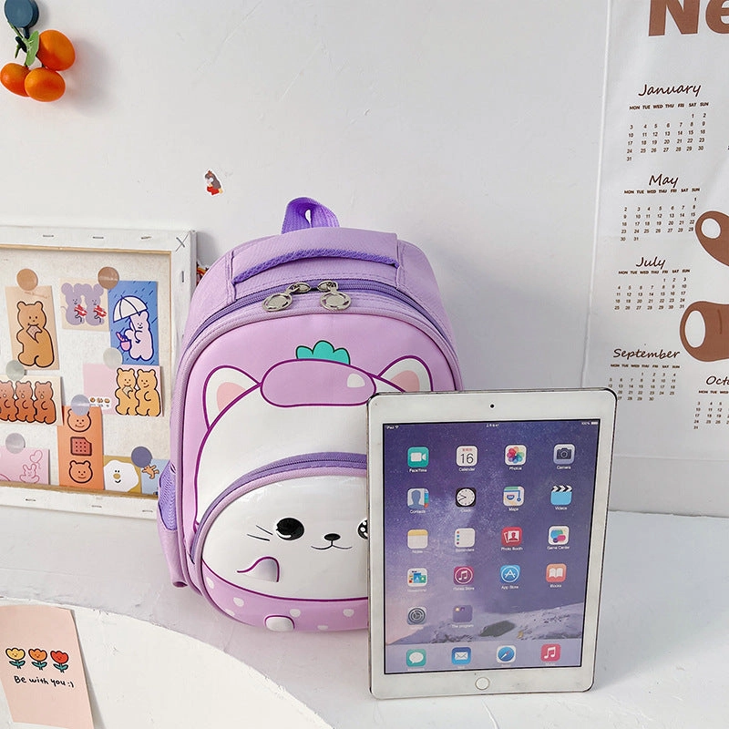 Nylon waterproof children's small backpack