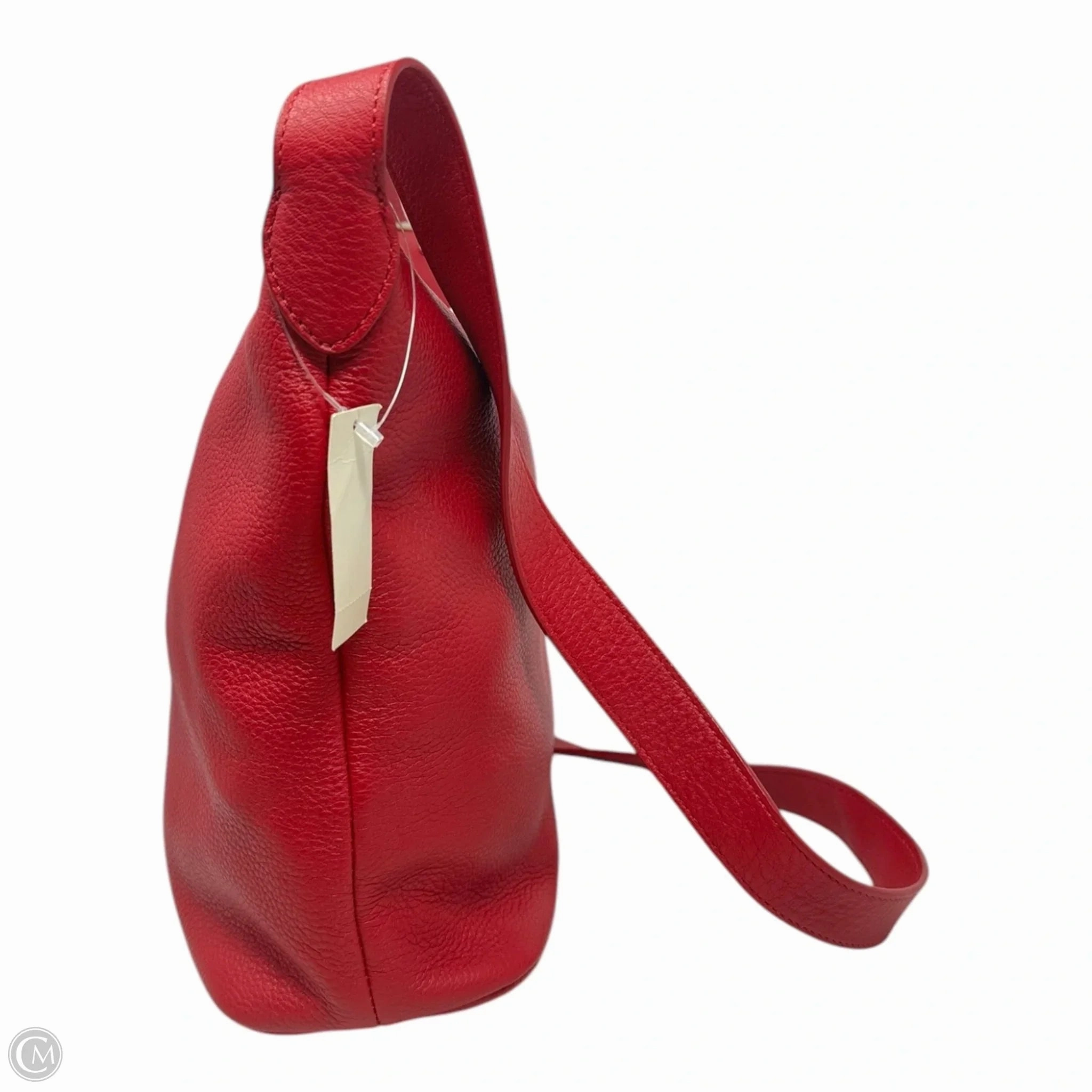 Pebble Leather Hobo Crossbody By Talbots, Size: Medium