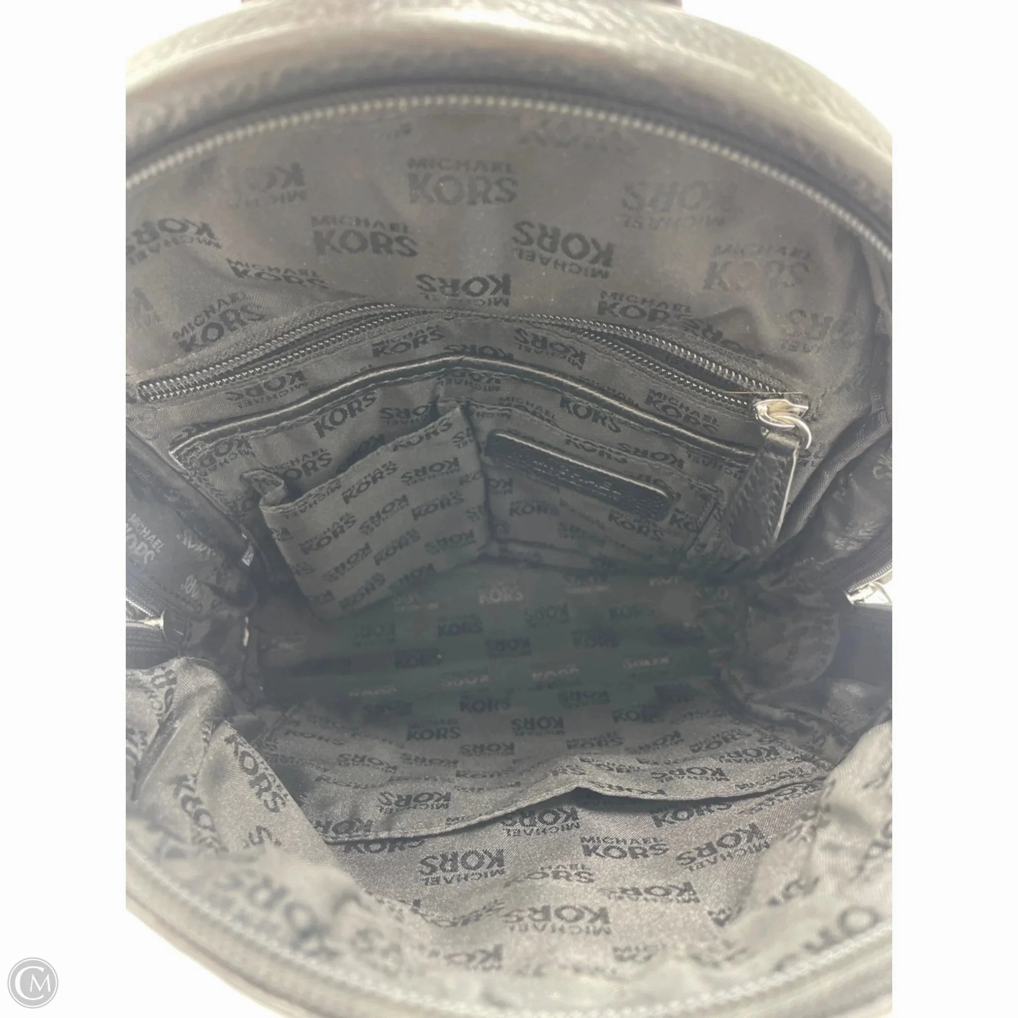 Pebbled Leather Backpack Designer By Michael Kors