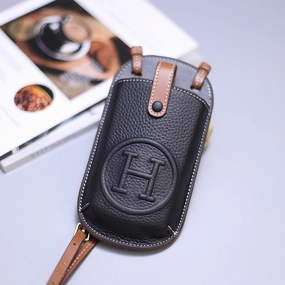 Popular leather phone bag