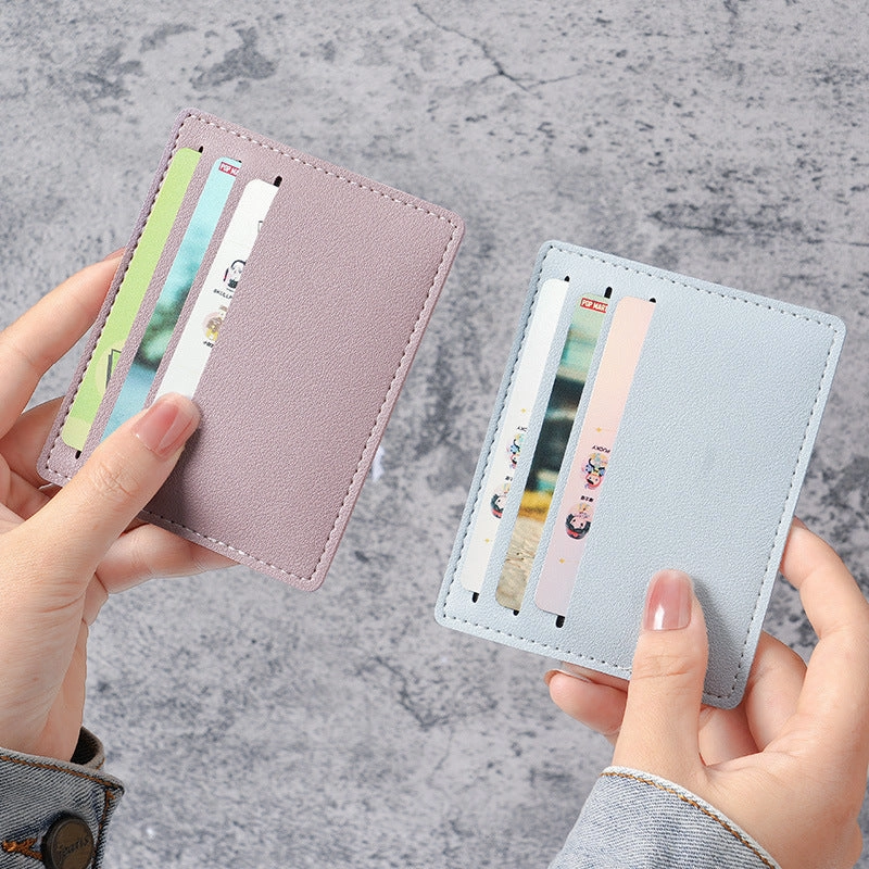 Portable anti-degaussing card bag
