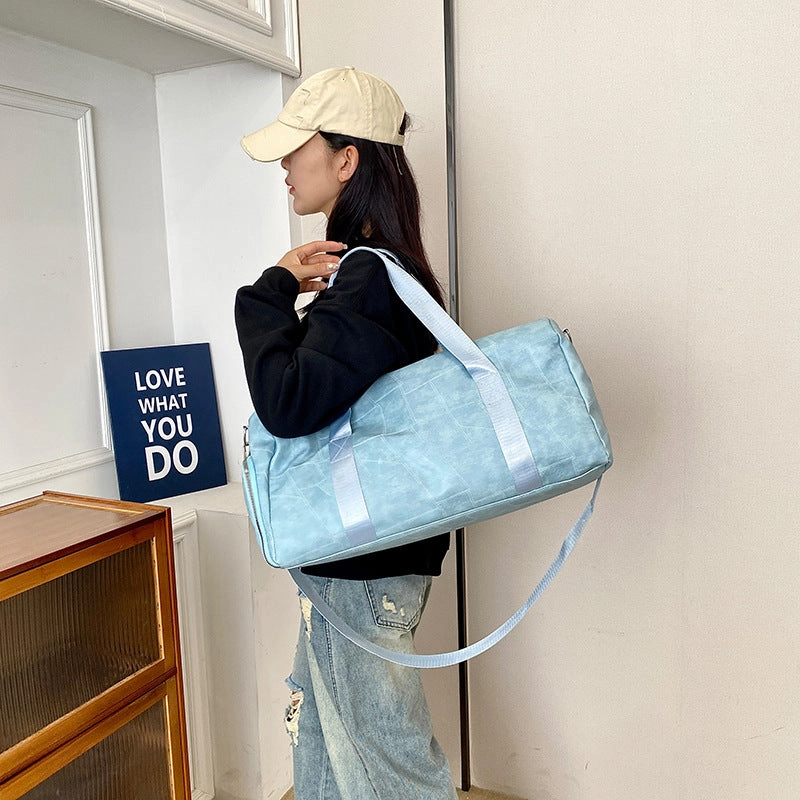 Portable anti-splash sports fitness bag
