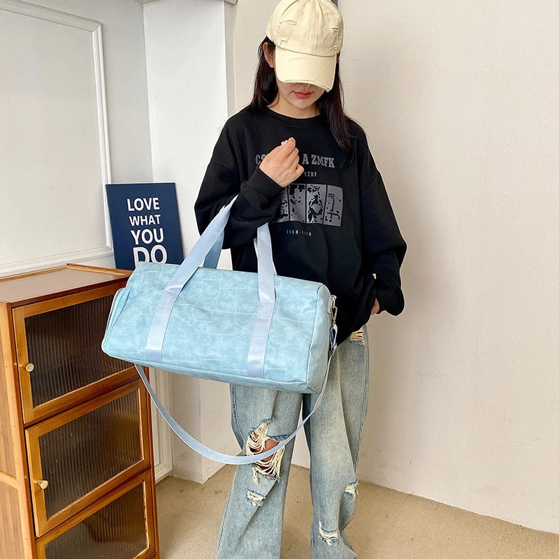 Portable anti-splash sports fitness bag