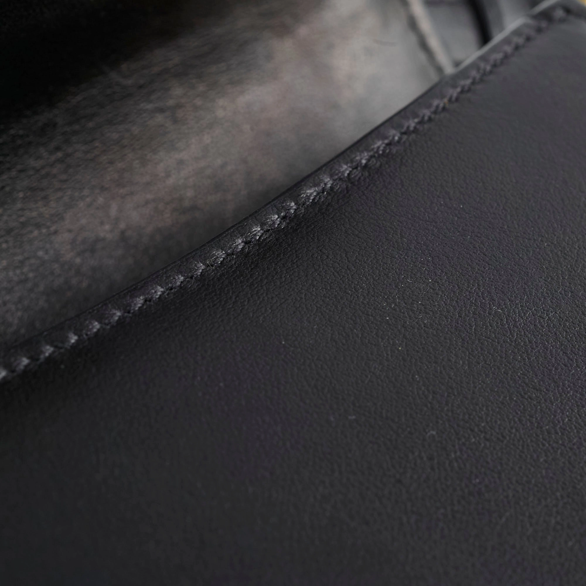 Prada Cahier Curved Crossbody Bag Black