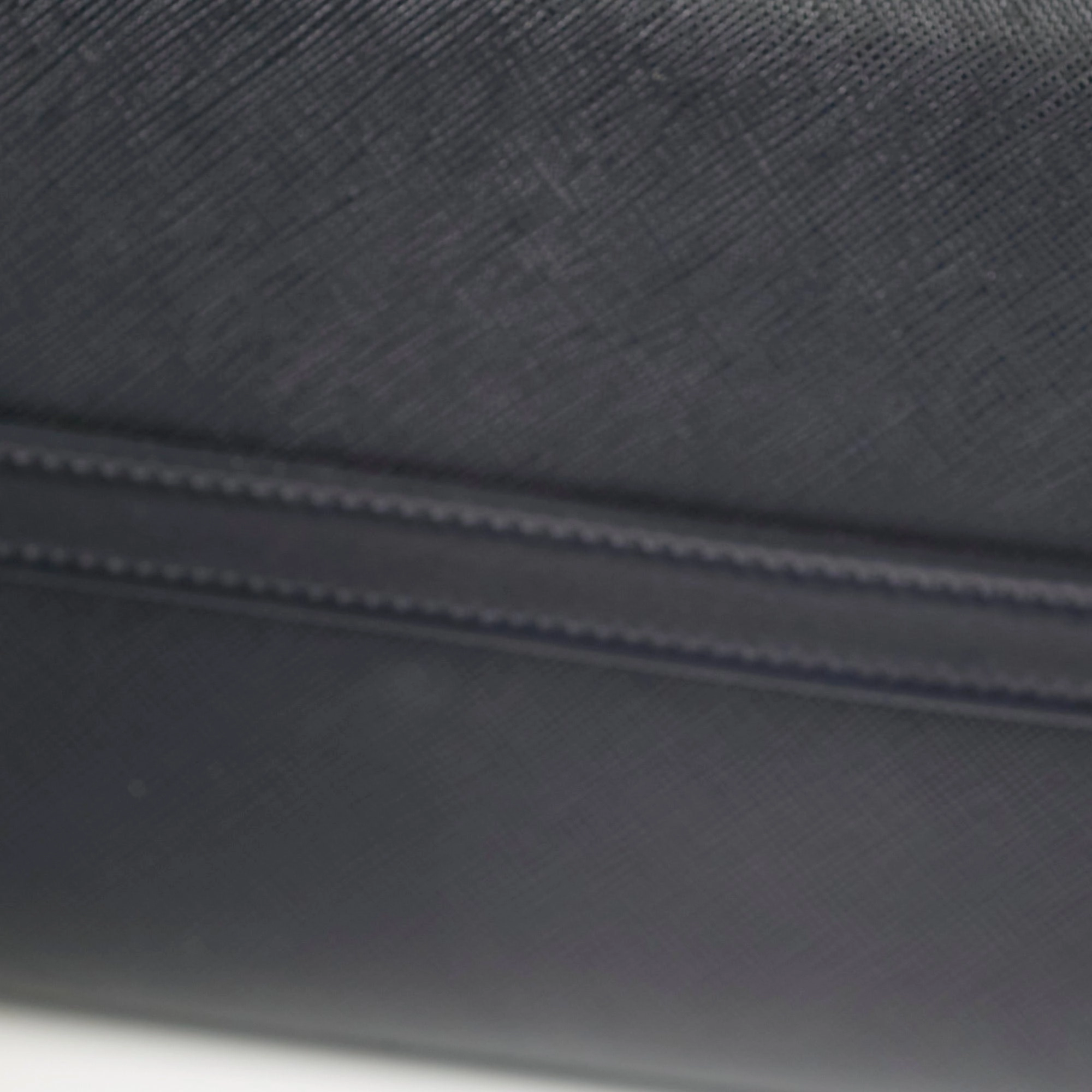 Prada Esplanade Tote Safiano with City  Calf Black