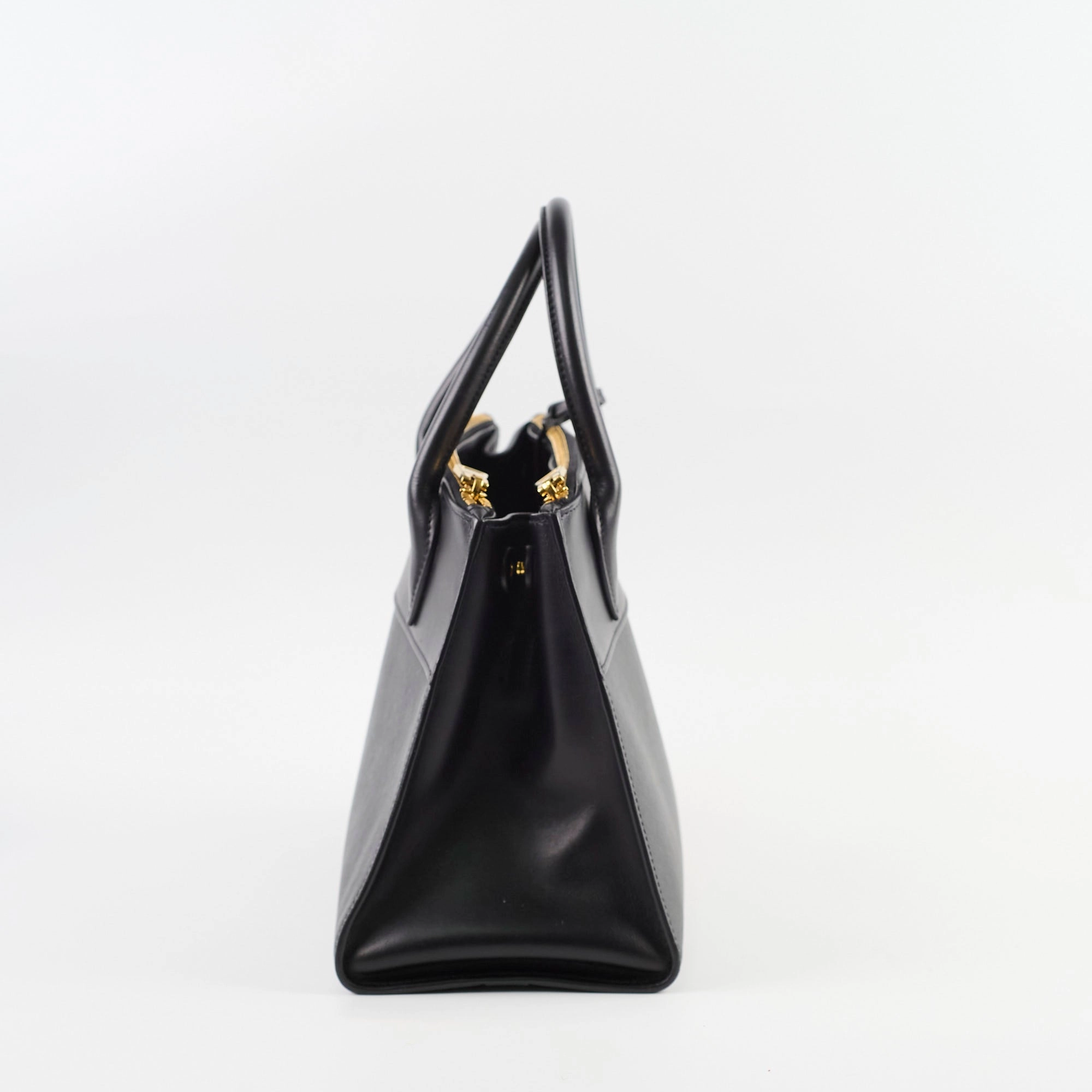 Prada Esplanade Tote Safiano with City  Calf Black
