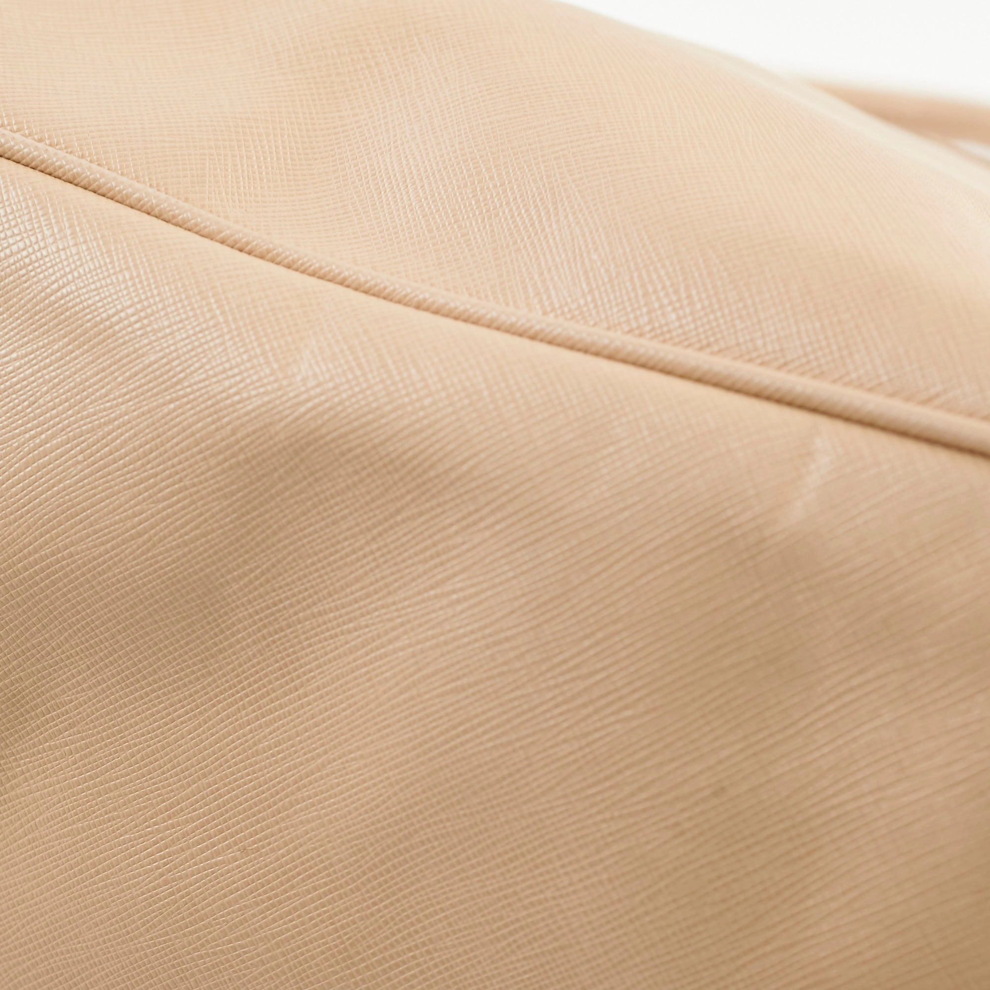 Prada Large Galleria Saffiano Beige Bag