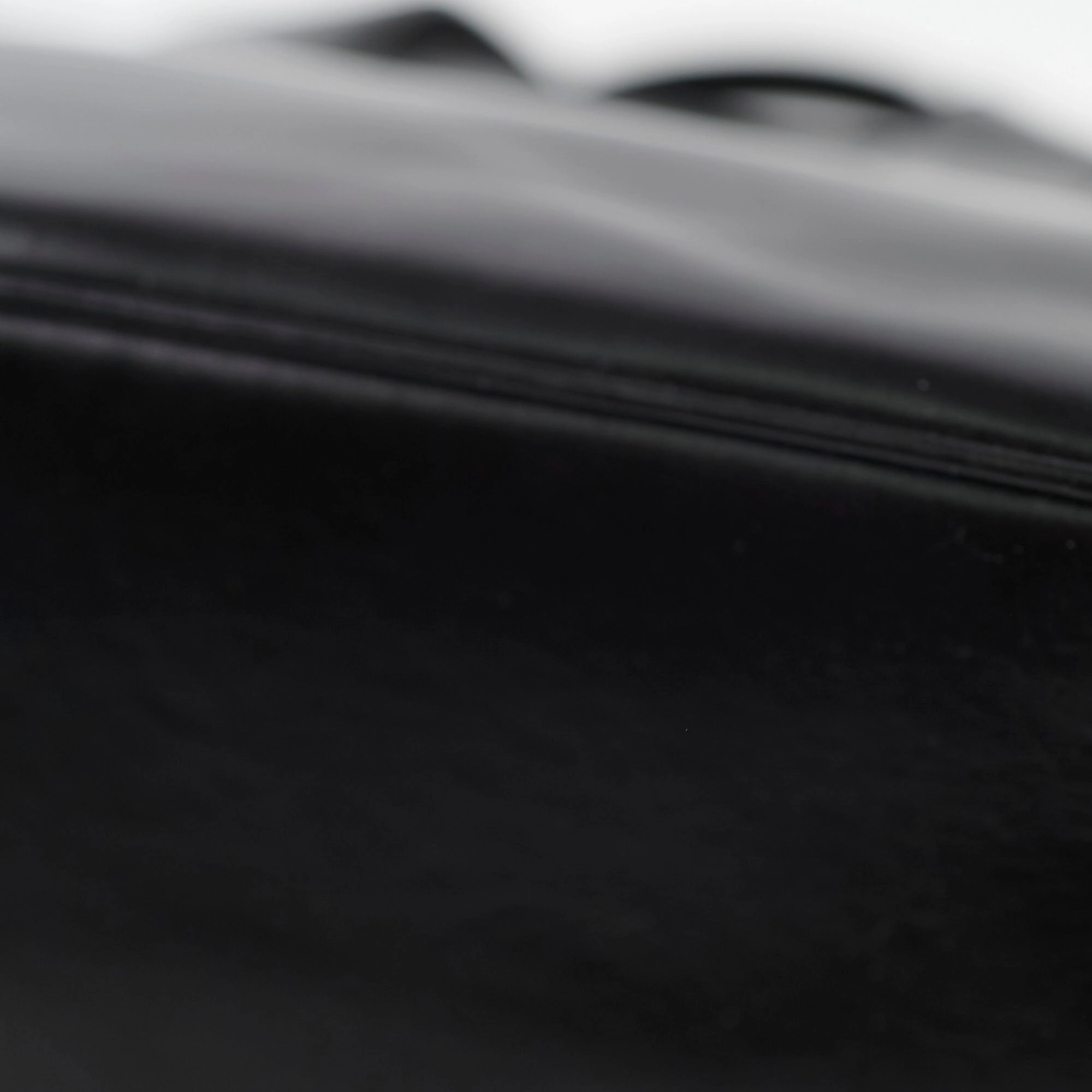 Prada Large Leather Tote Black