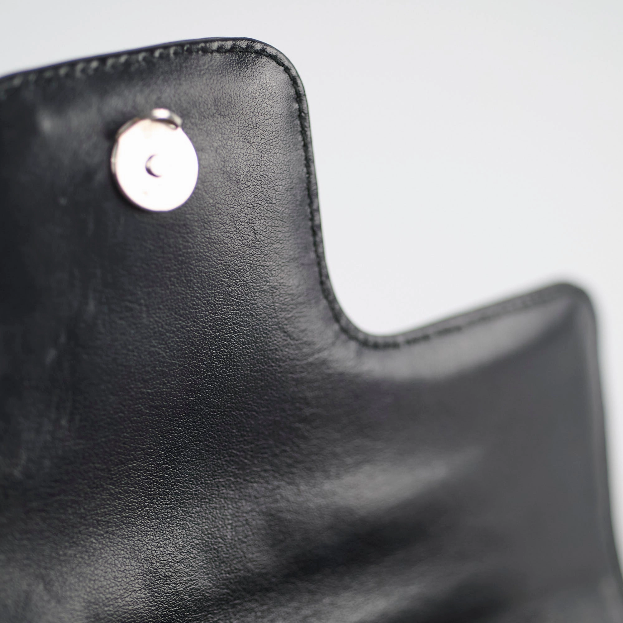 Prada Leather Diagramme Bag Black