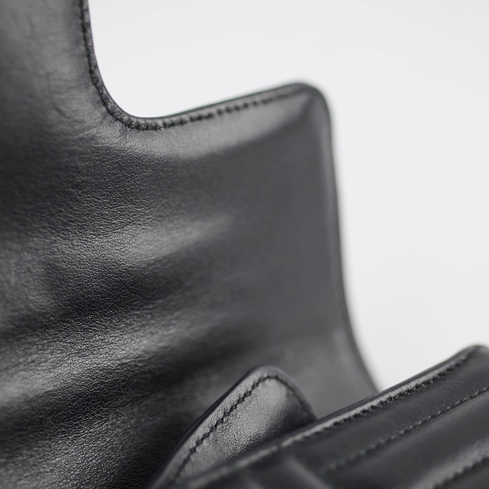Prada Leather Diagramme Bag Black
