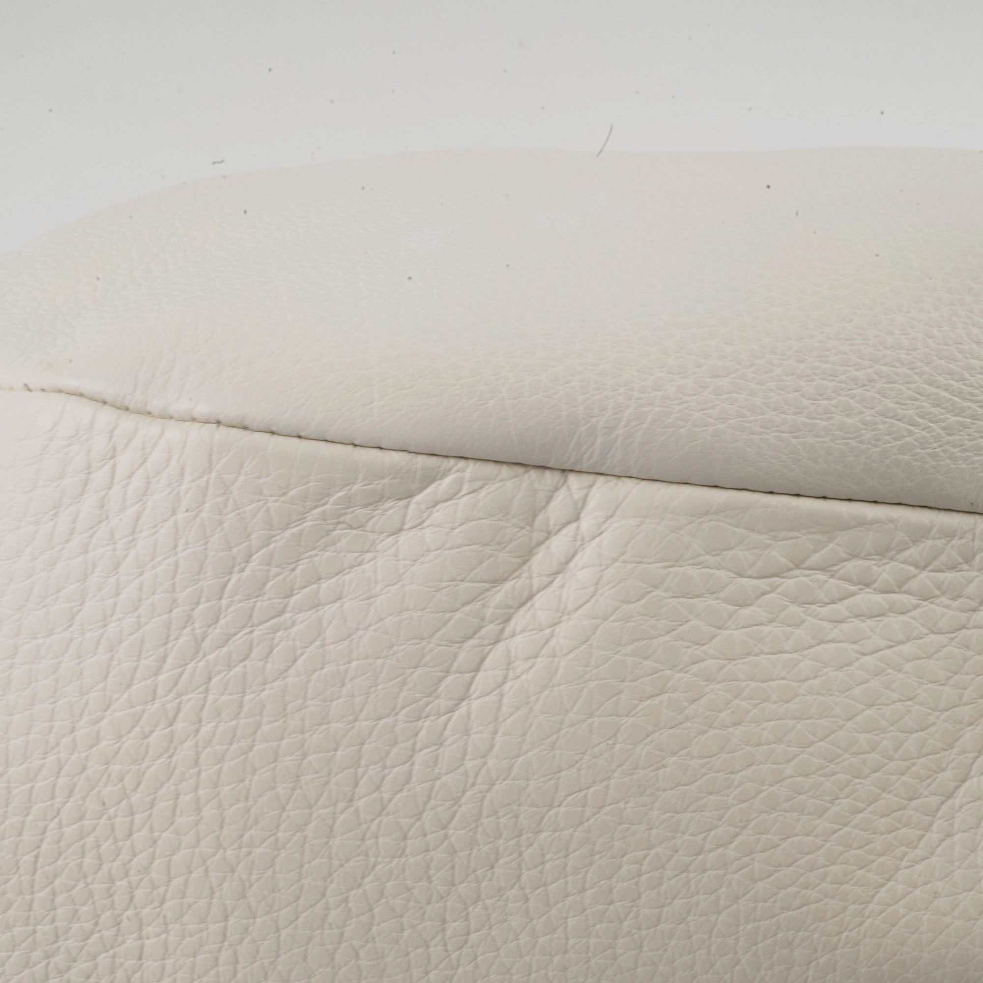 Prada Leather Shoulder Hobo Bag White