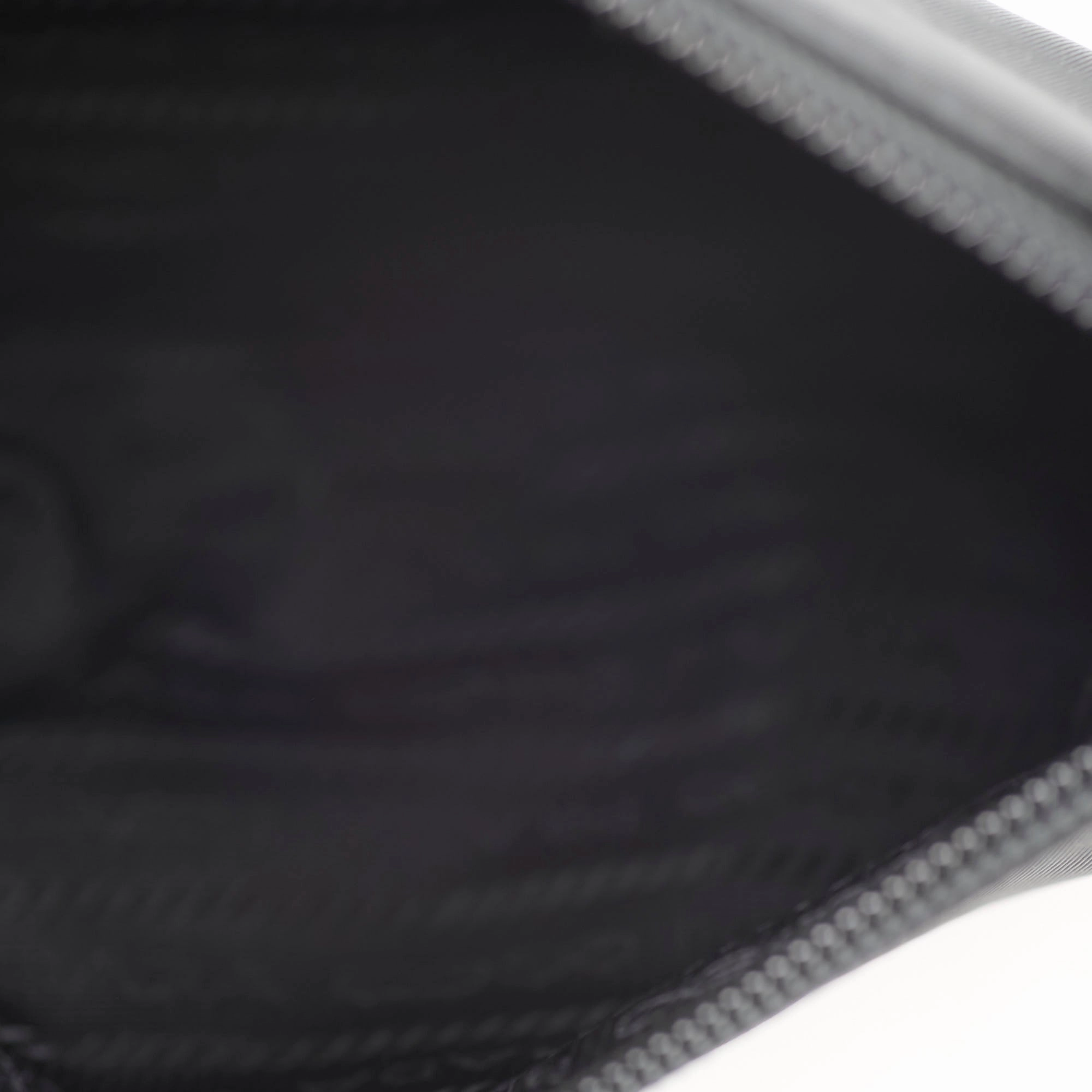 Prada Nylon Logo Pouch Black