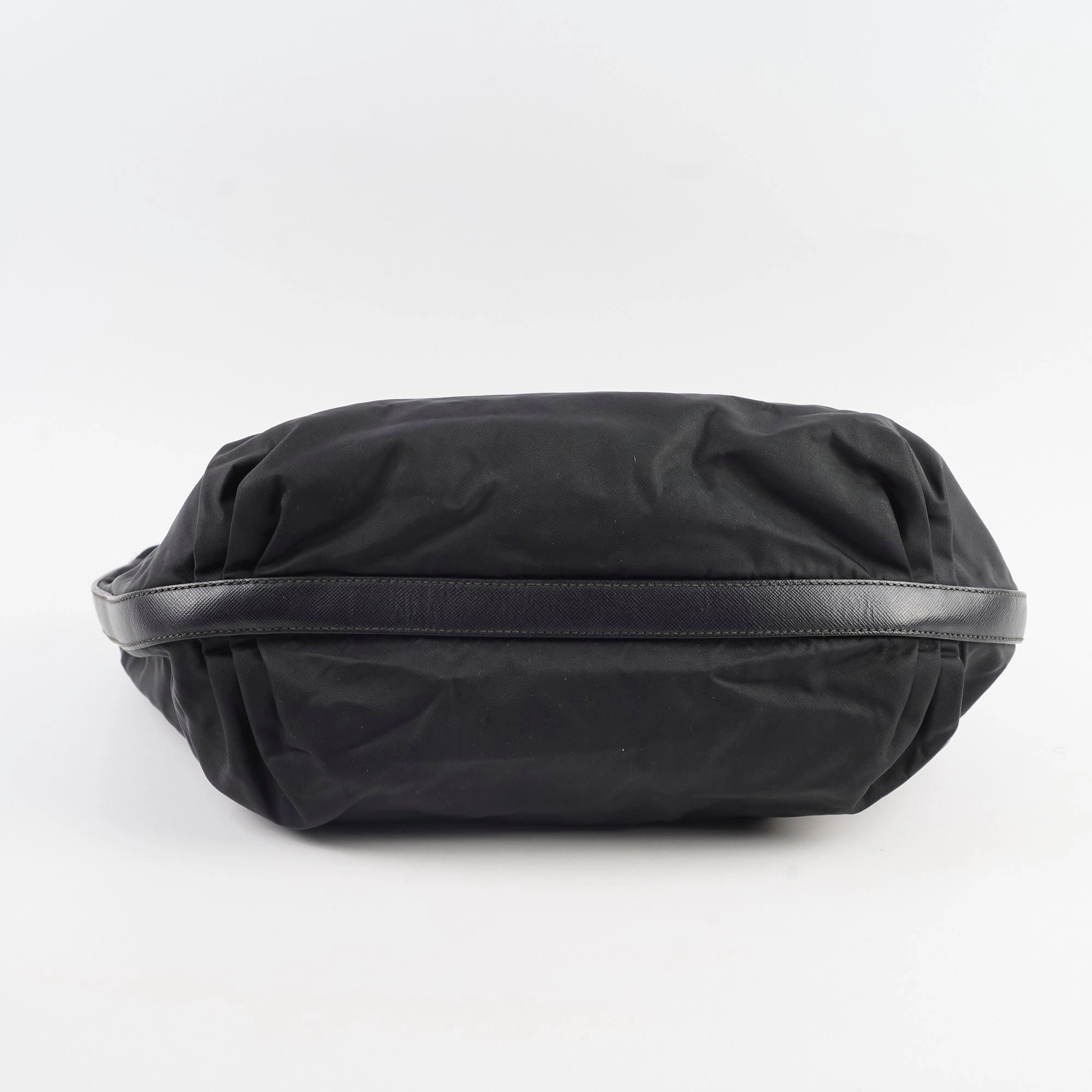 Prada Nylon Shoulder Bag Black
