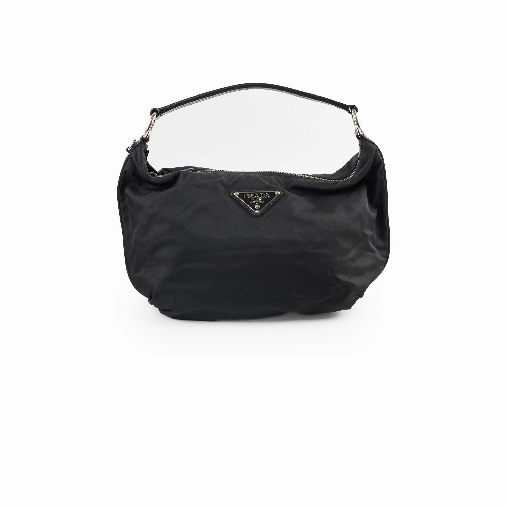 Prada Nylon Shoulder Bag Black