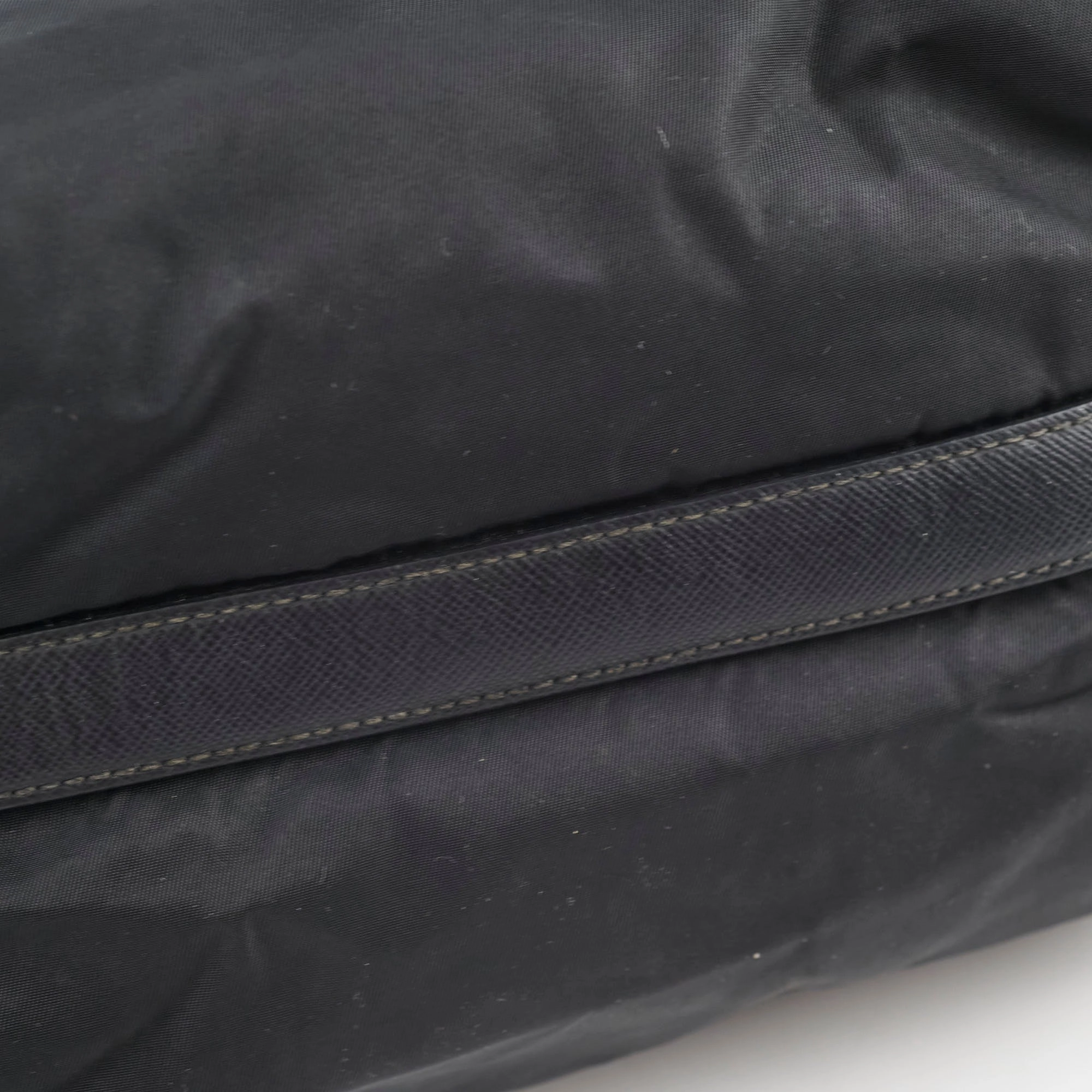 Prada Nylon Shoulder Bag Black