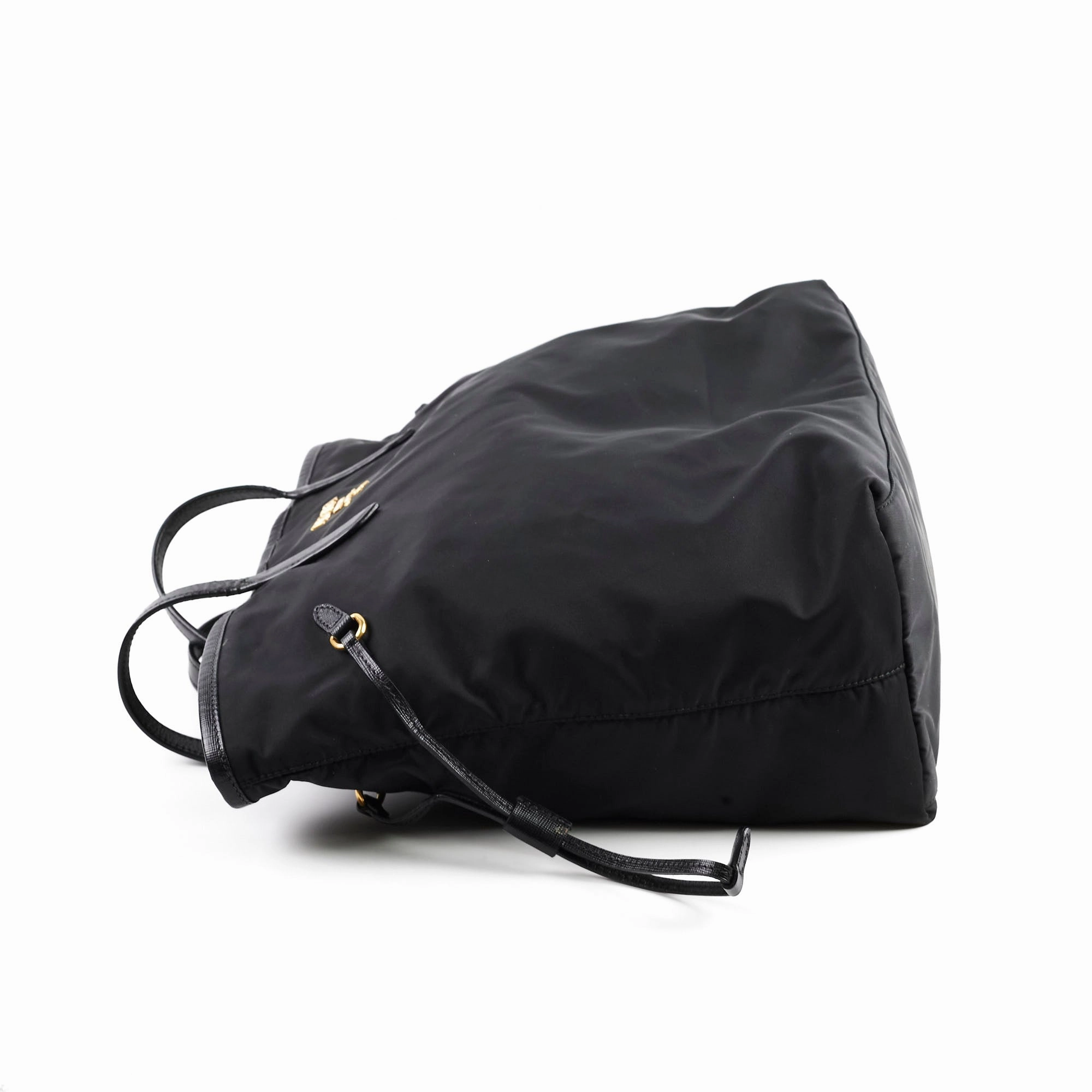 Prada Nylon Tote Bag Black