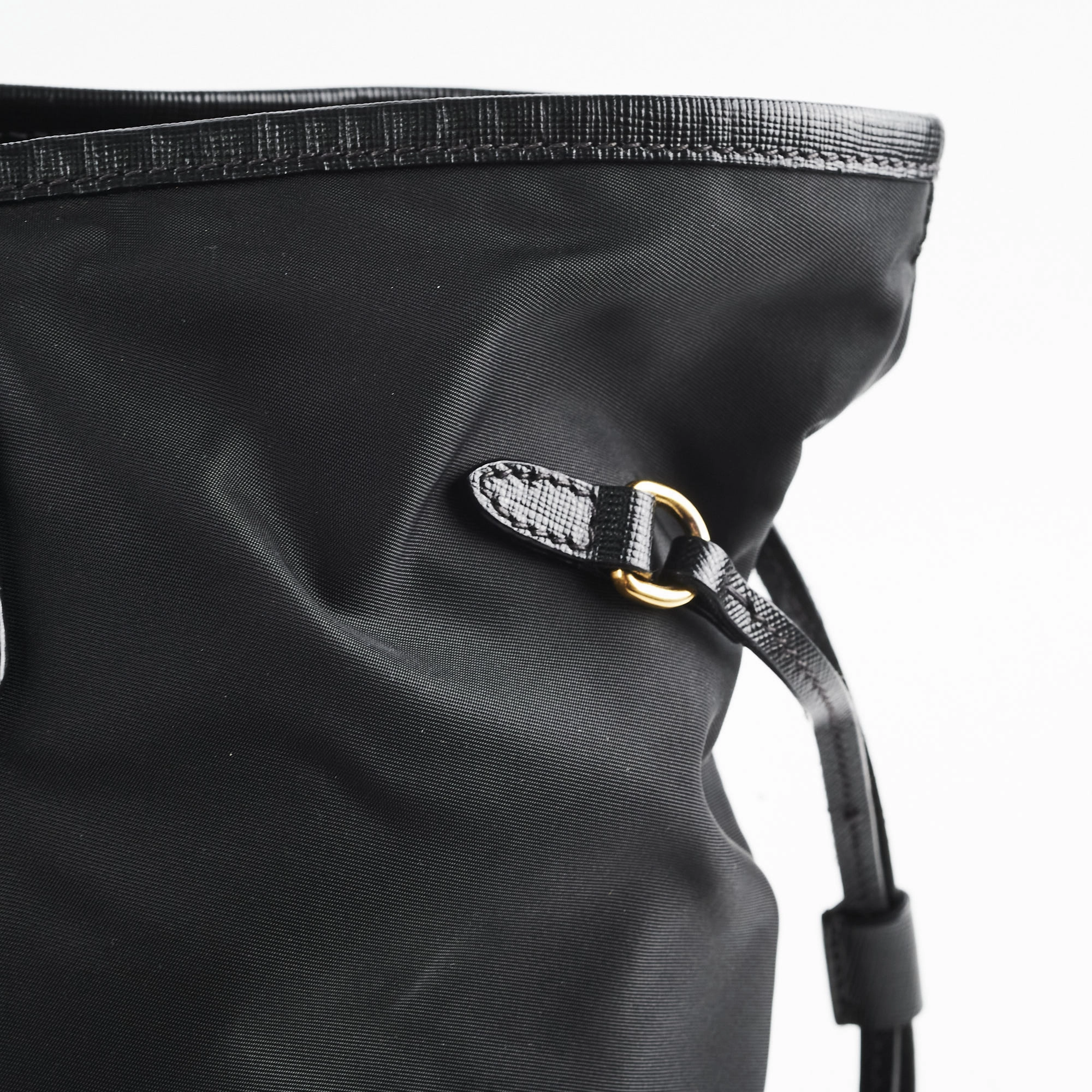 Prada Nylon Tote Bag Black