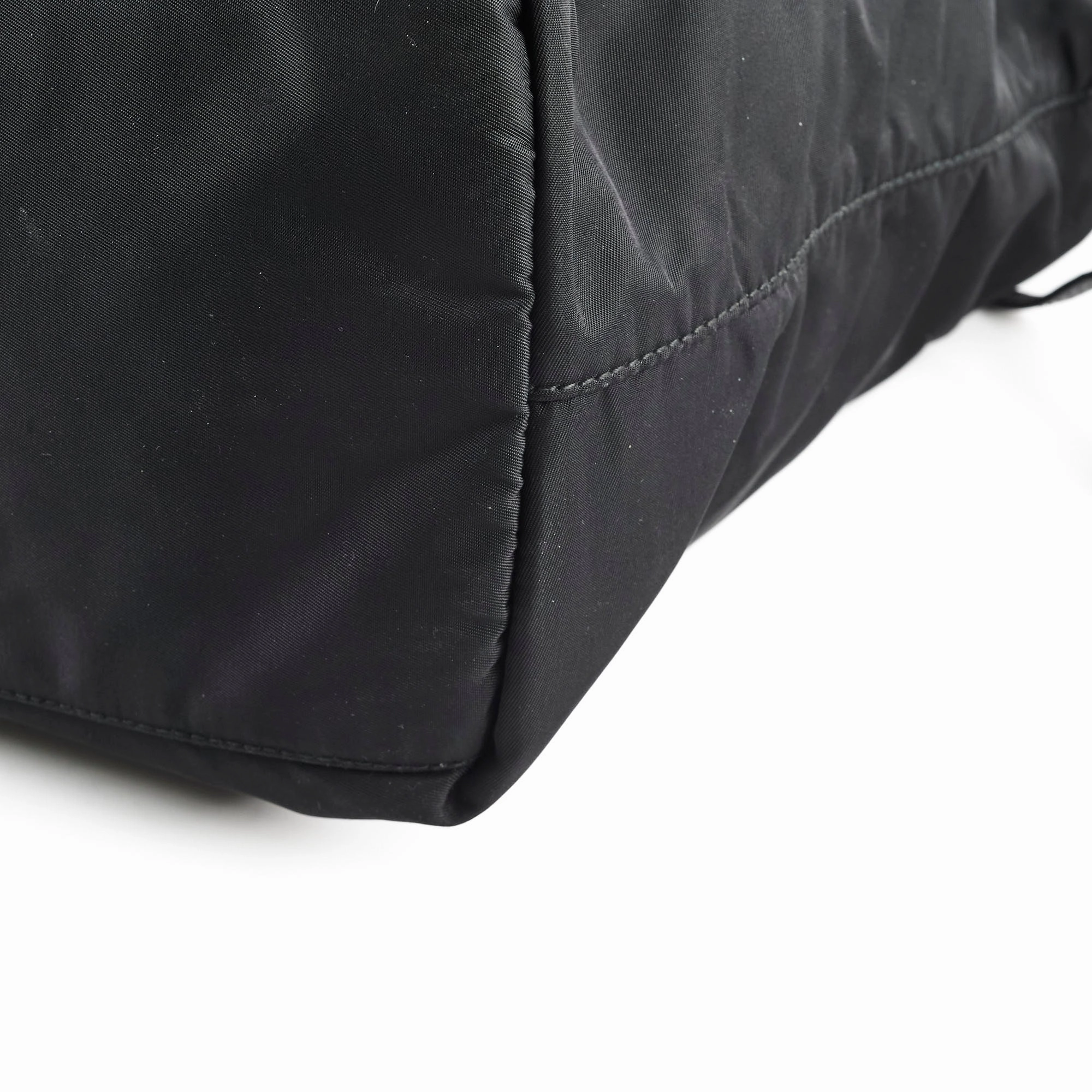 Prada Nylon Tote Bag Black