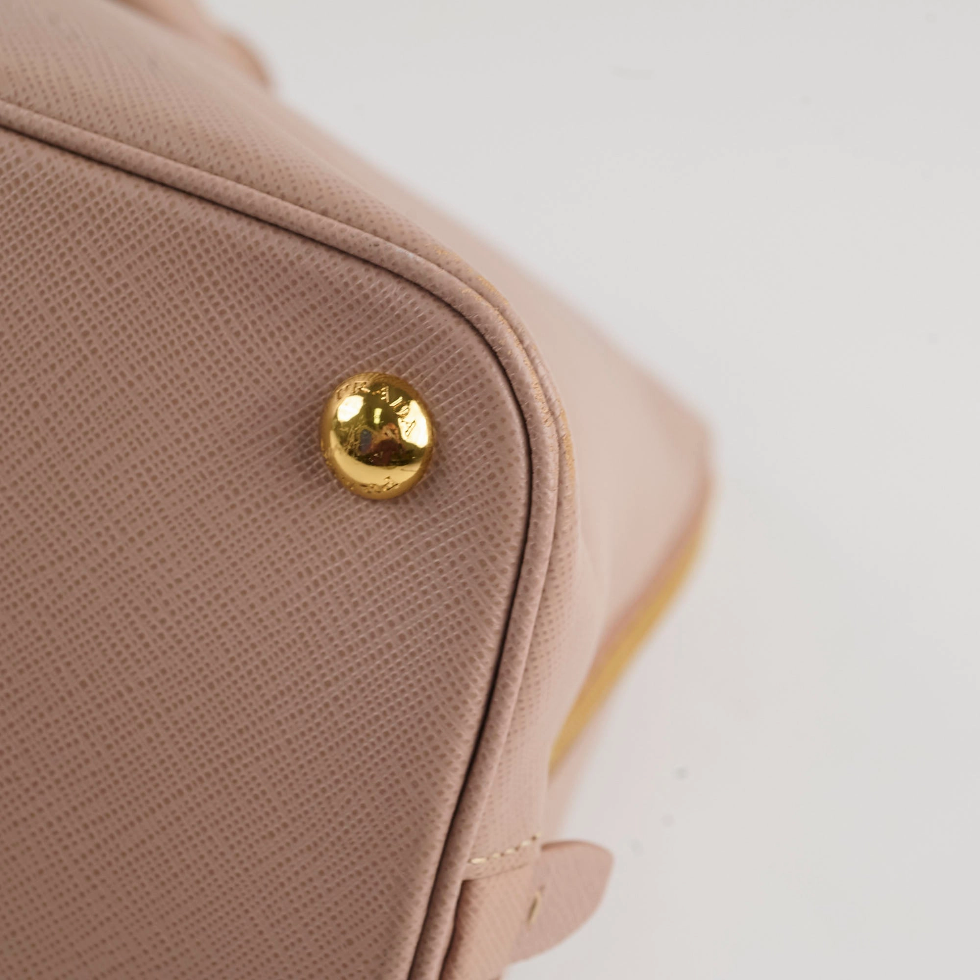 Prada Promenade Saffiano Pink Top Handle Bag