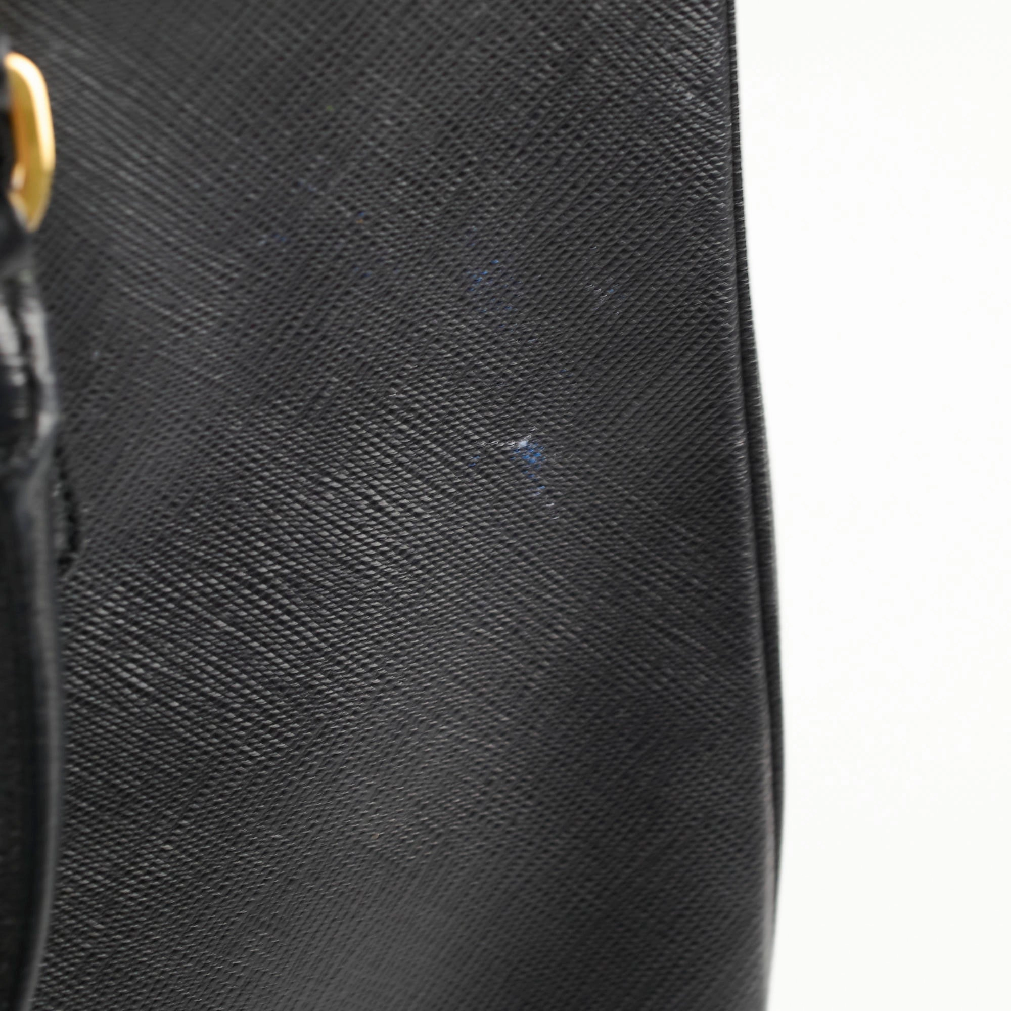 Prada Saffiano Black Tote Large