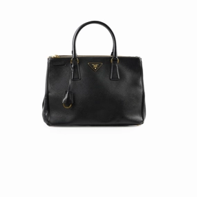 Prada Saffiano Black Tote Large