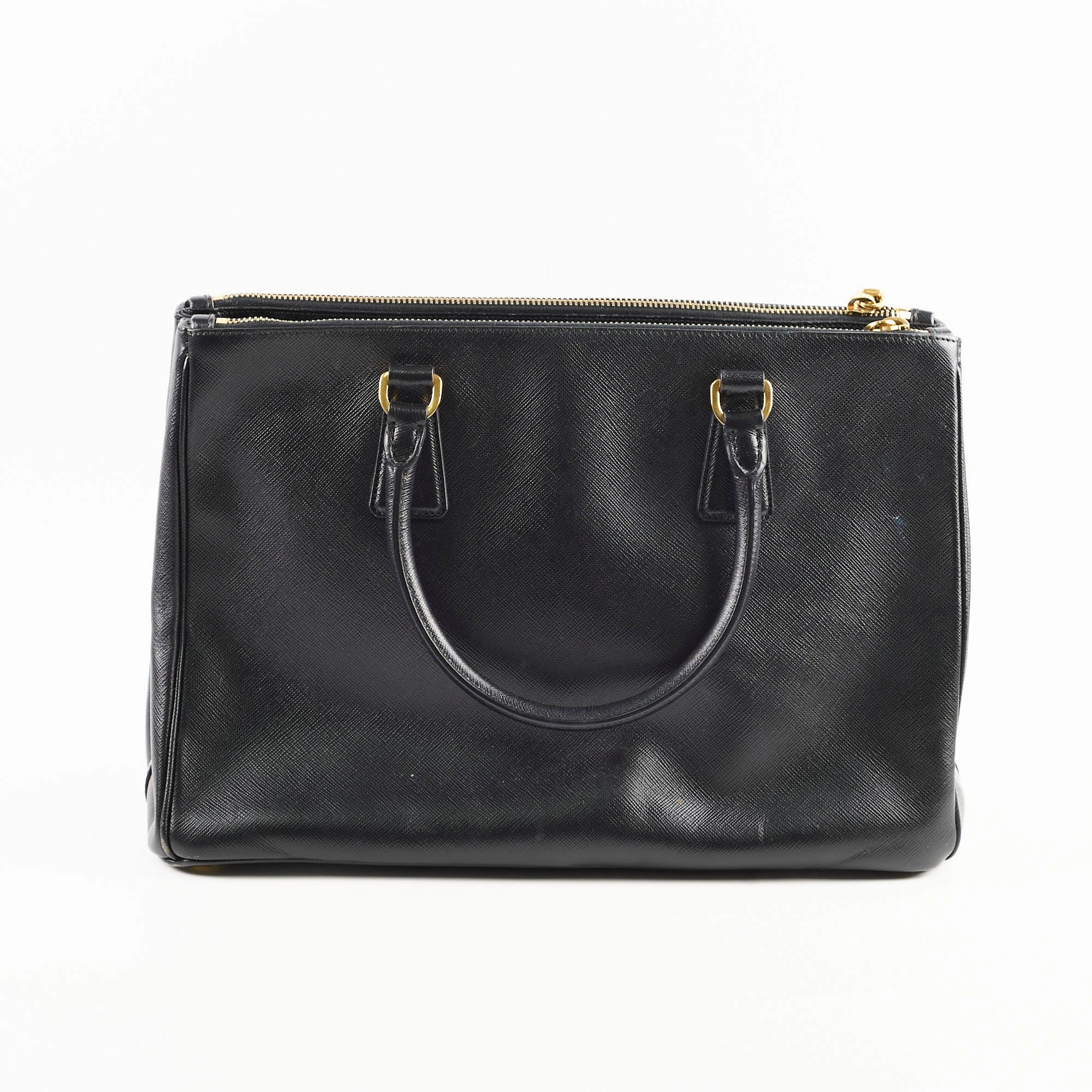Prada Saffiano Black Tote Large