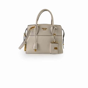 Prada Saffiano Tote Bag White