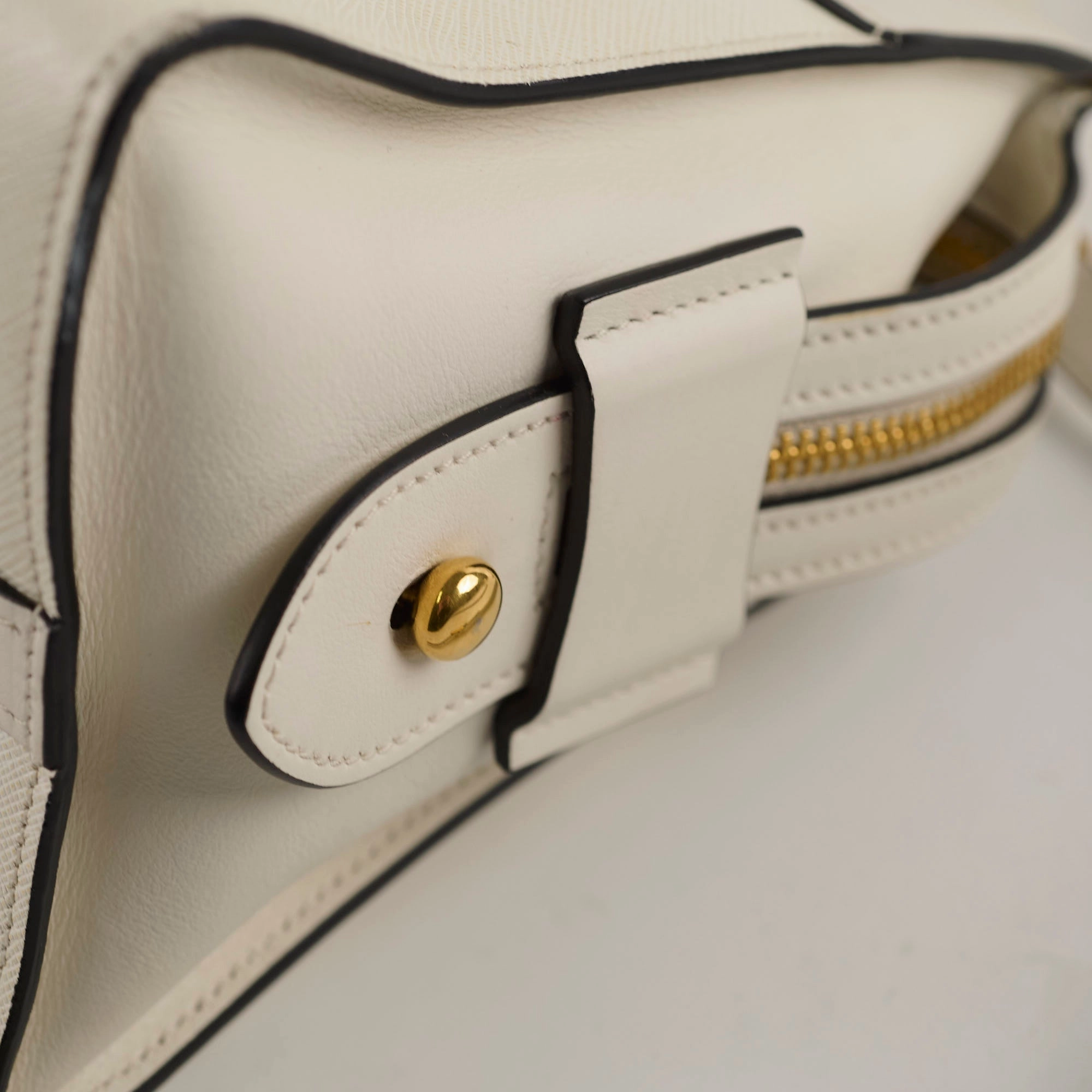 Prada Saffiano Tote Bag White