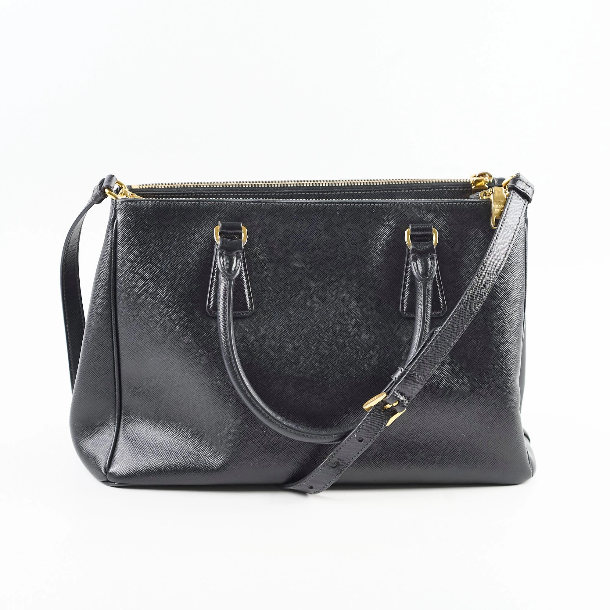 Prada Saffiano Tote Black
