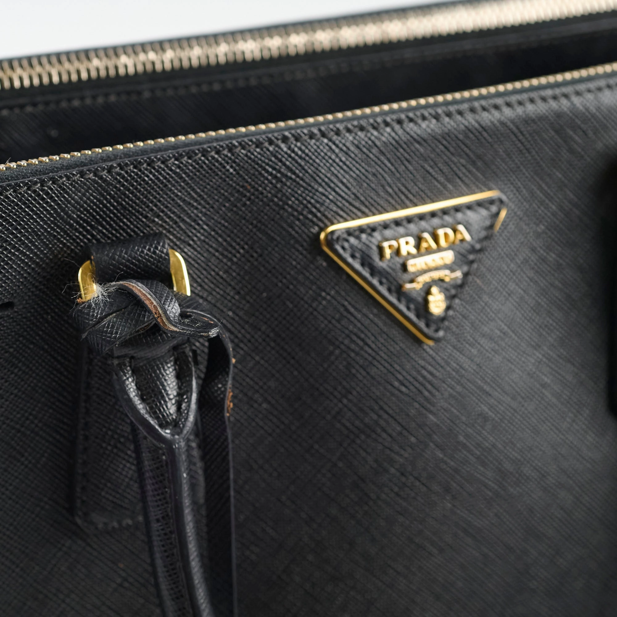 Prada Saffiano Tote Black