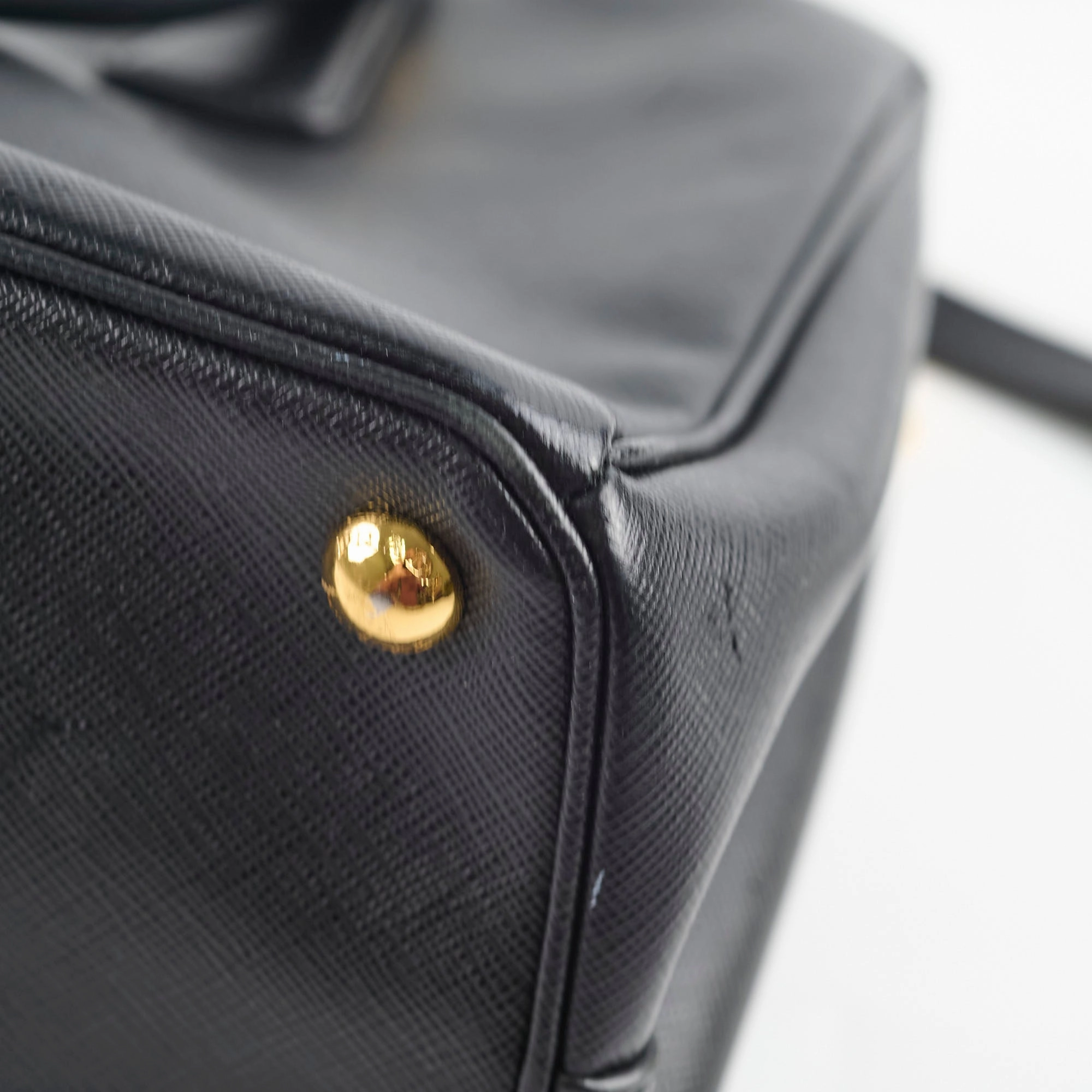 Prada Saffiano Tote Black