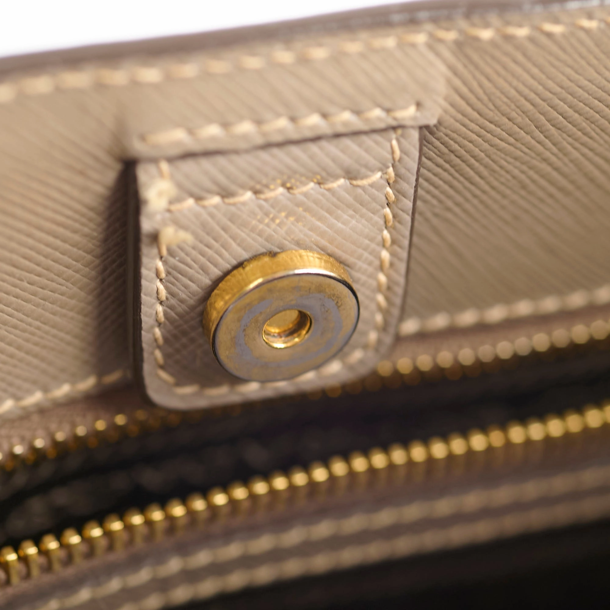 Prada Saffiano Tote Grey