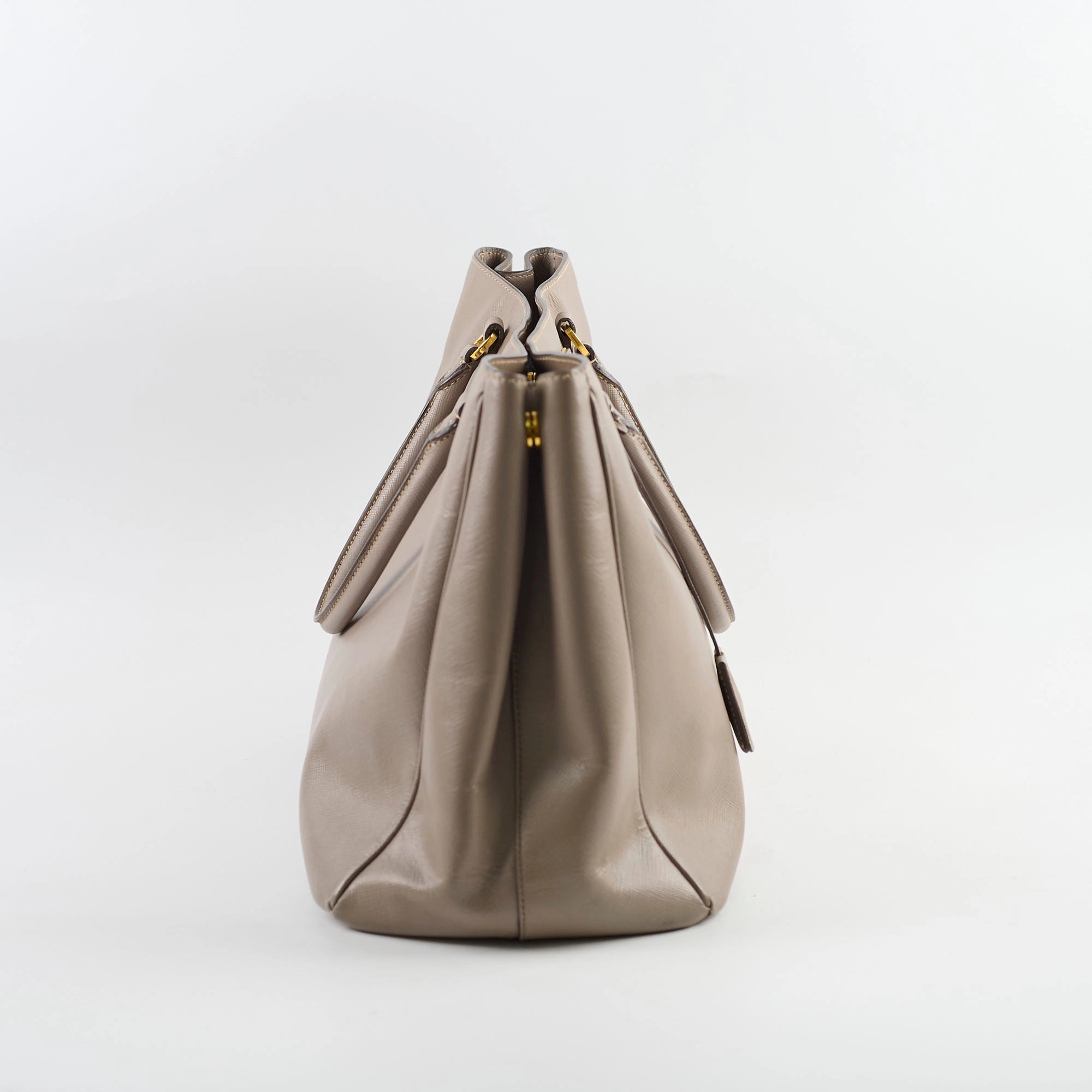 Prada Saffiano Tote Grey