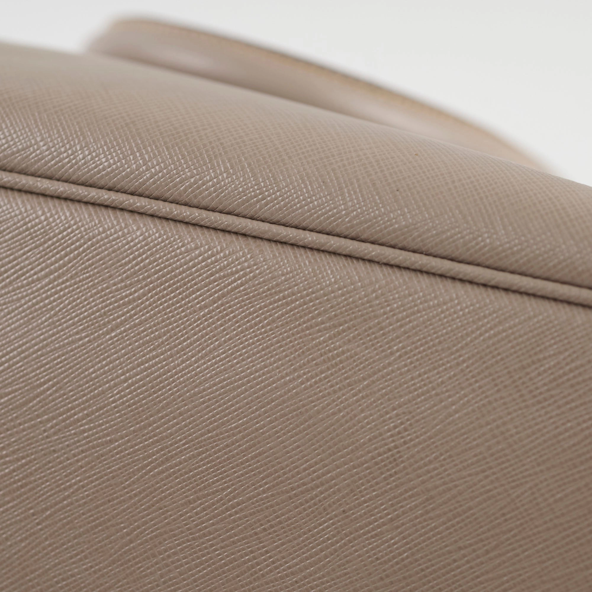 Prada Saffiano Tote Grey