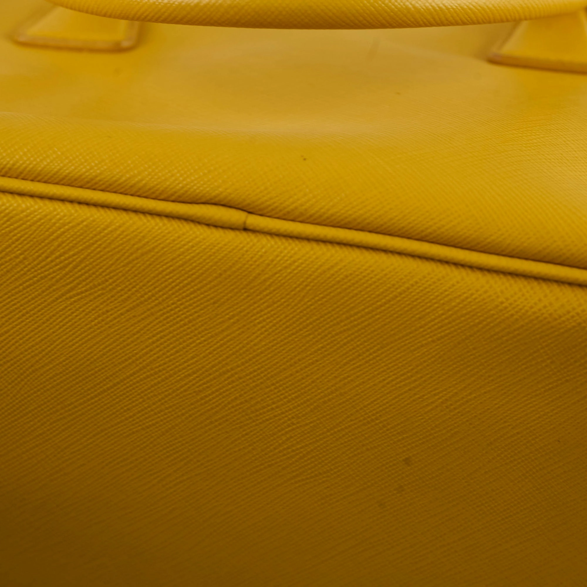 Prada Saffiano Tote Yellow