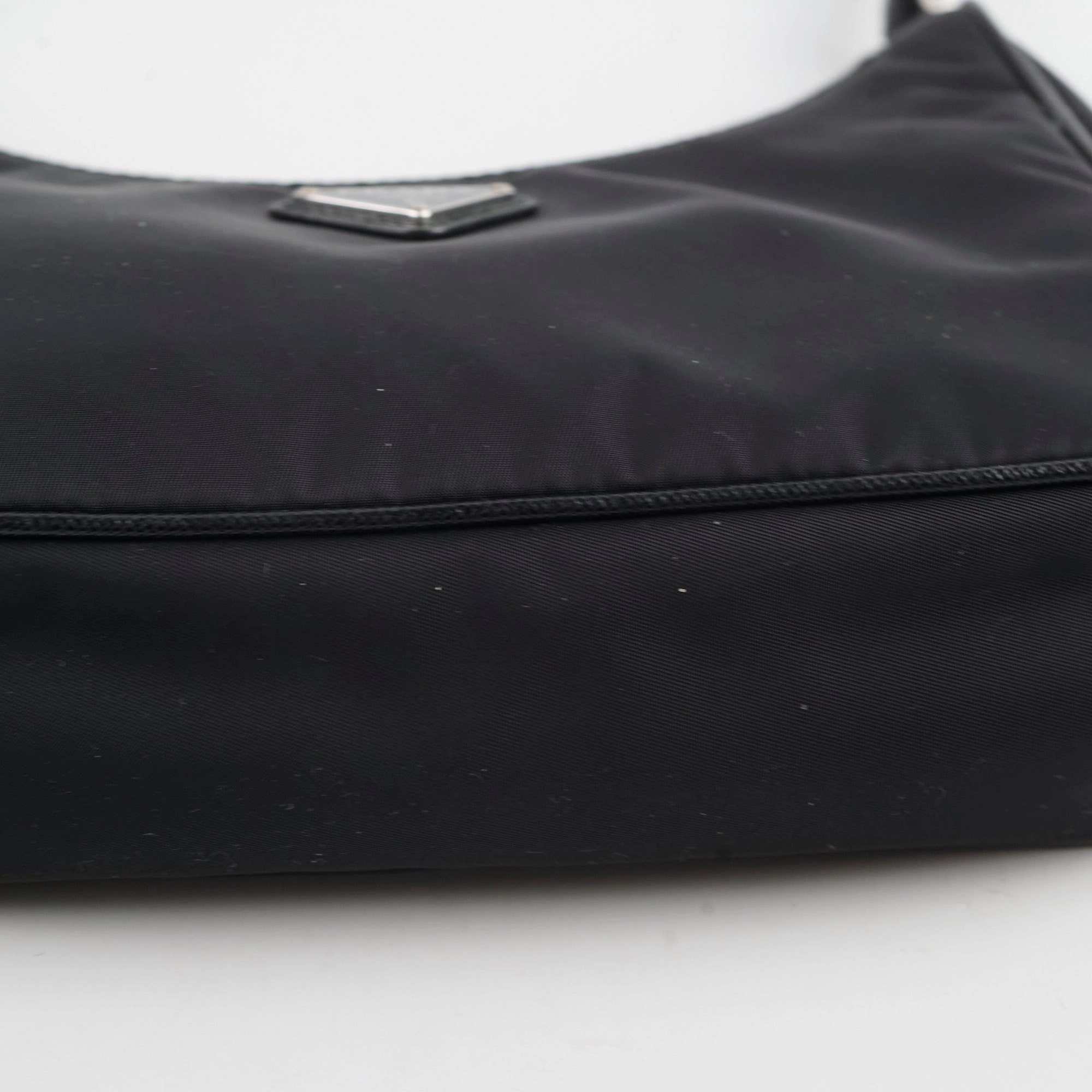Prada shoulder bag Nylon 2005 Black