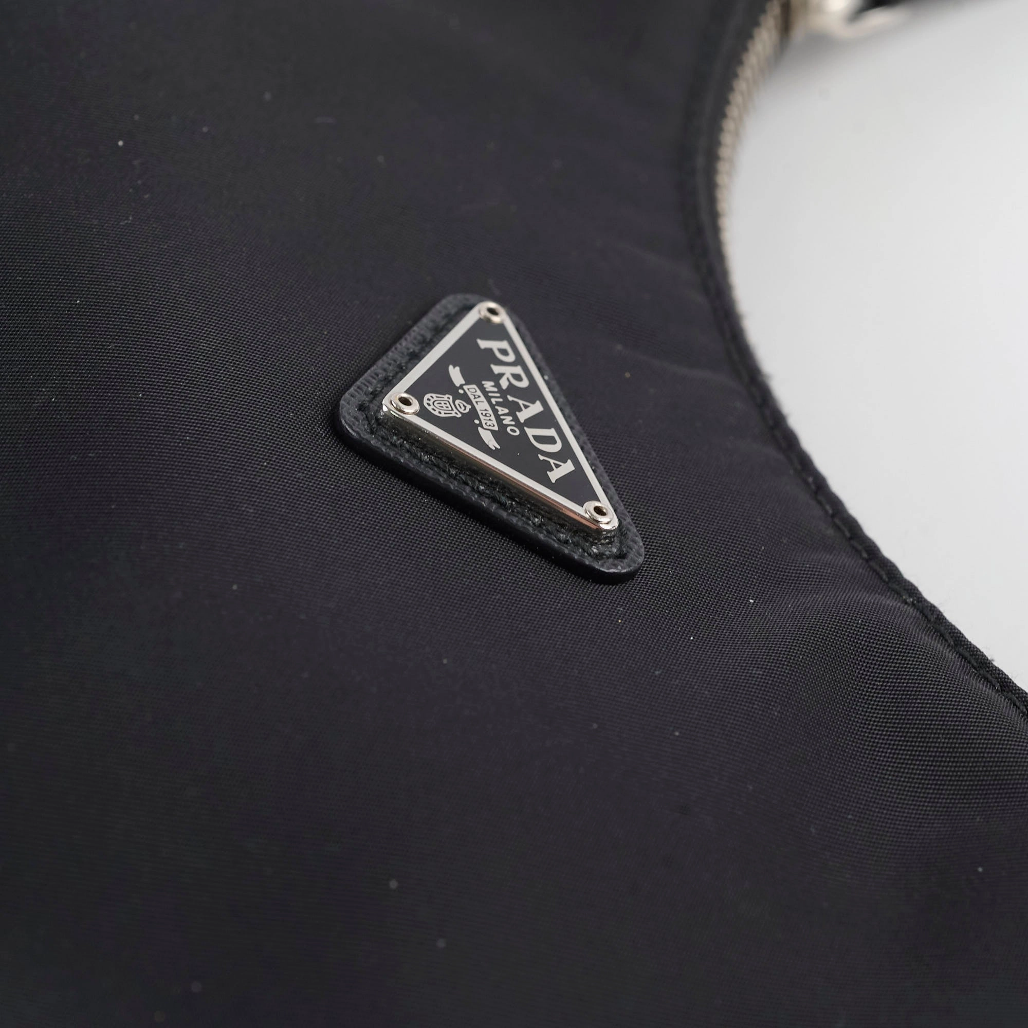 Prada shoulder bag Nylon 2005 Black