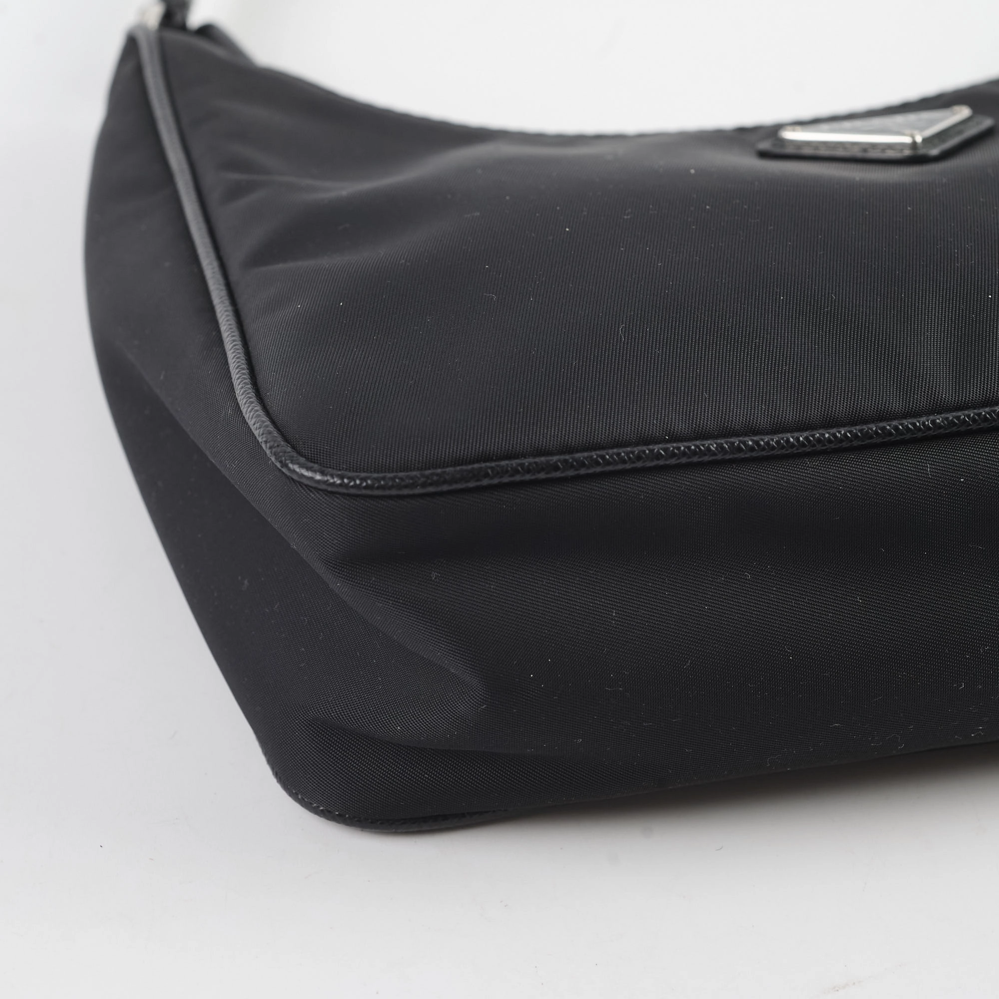 Prada shoulder bag Nylon 2005 Black