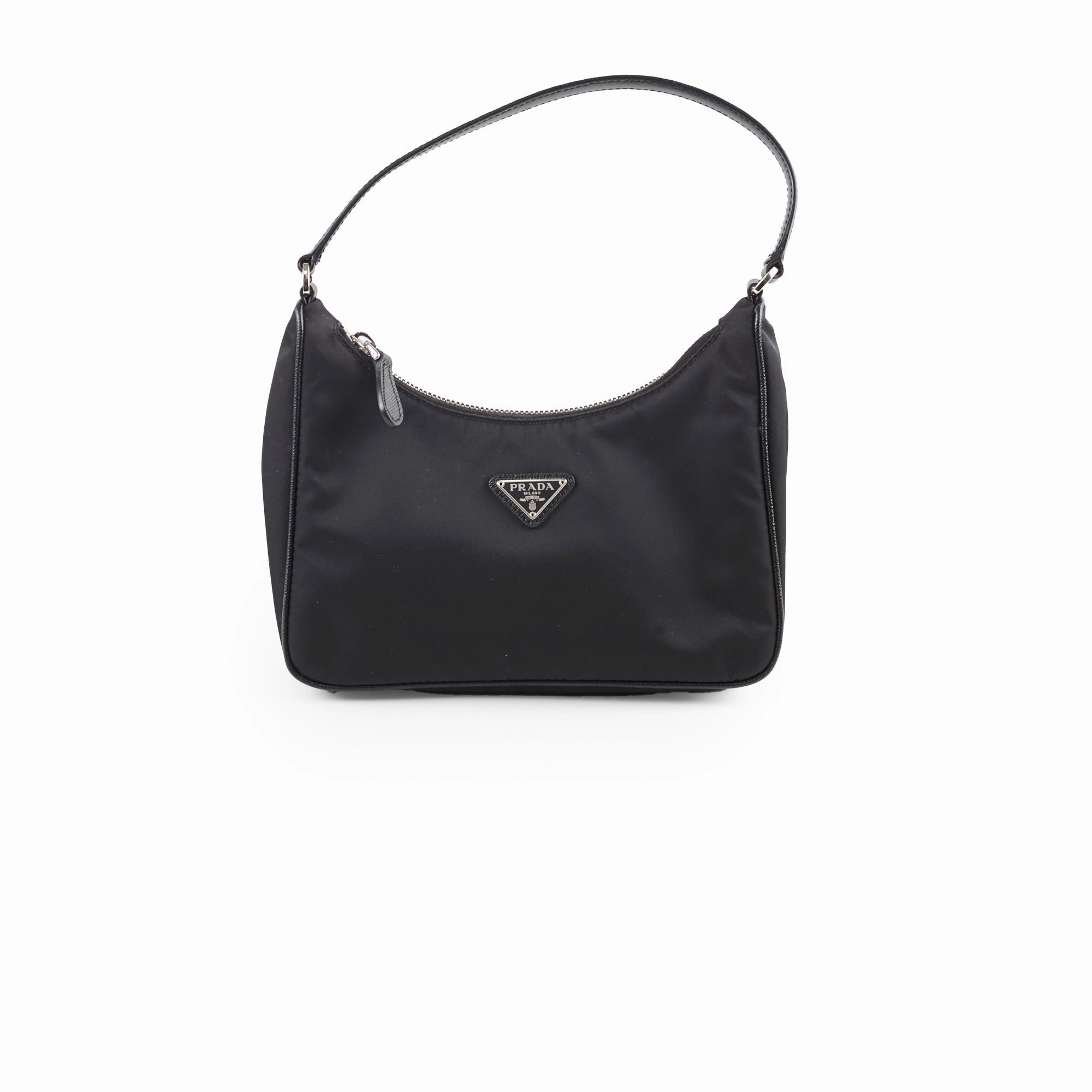 Prada shoulder bag Nylon 2005 Black