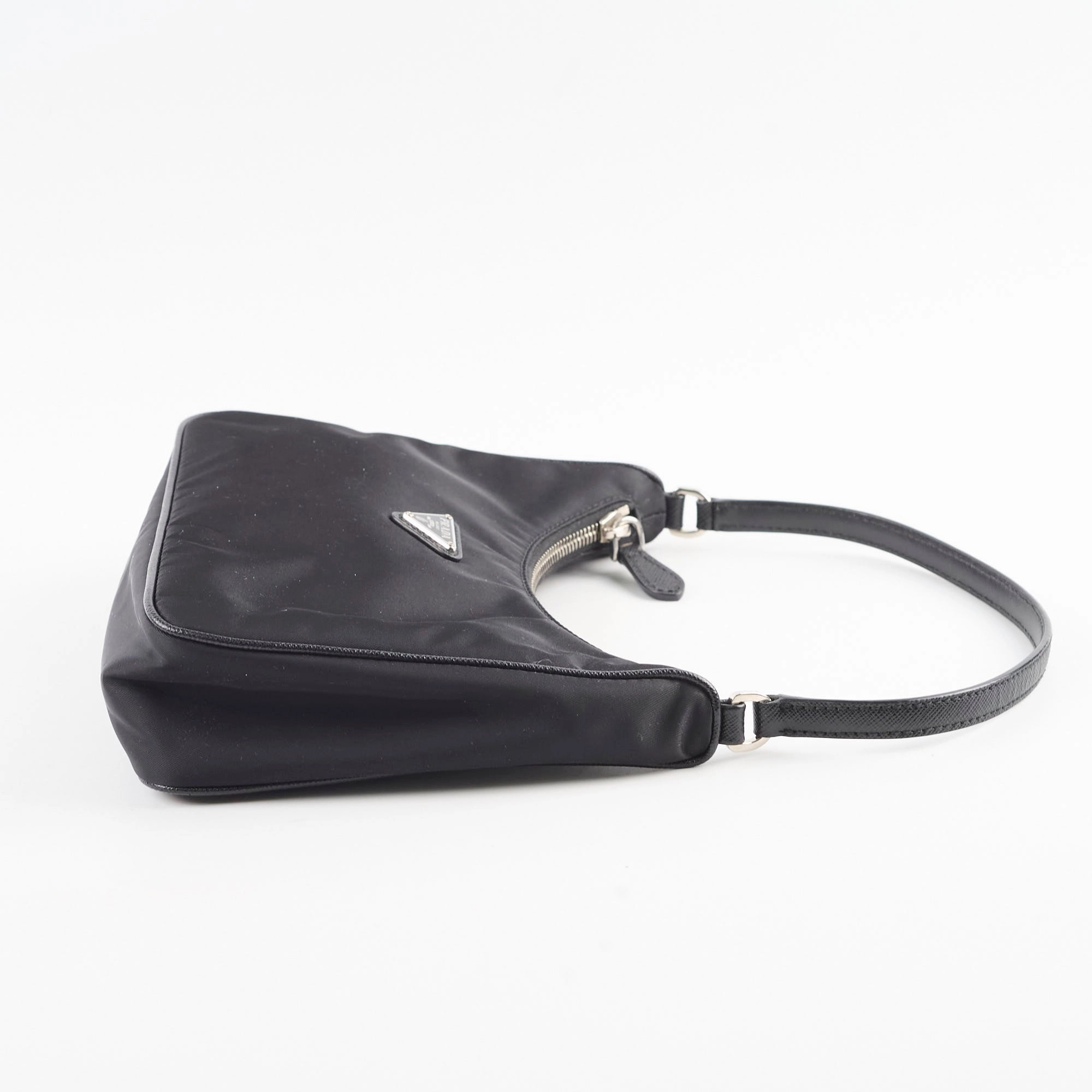 Prada shoulder bag Nylon 2005 Black