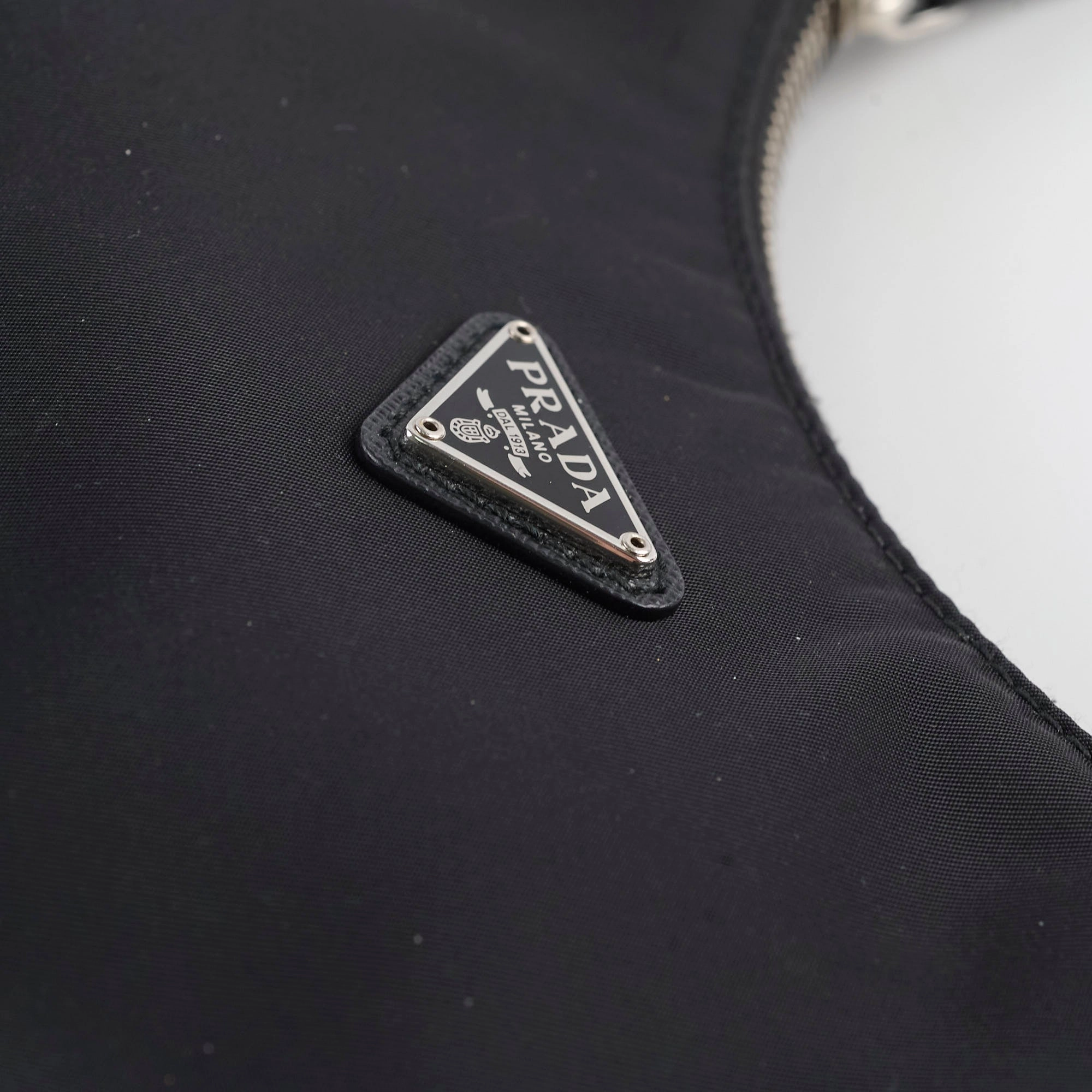 Prada shoulder bag Nylon 2005 Black
