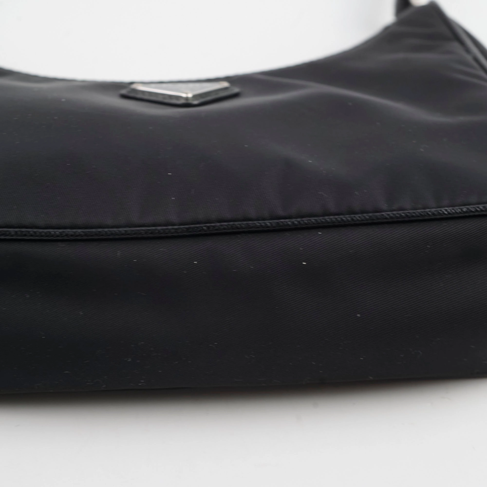 Prada shoulder bag Nylon 2005 Black