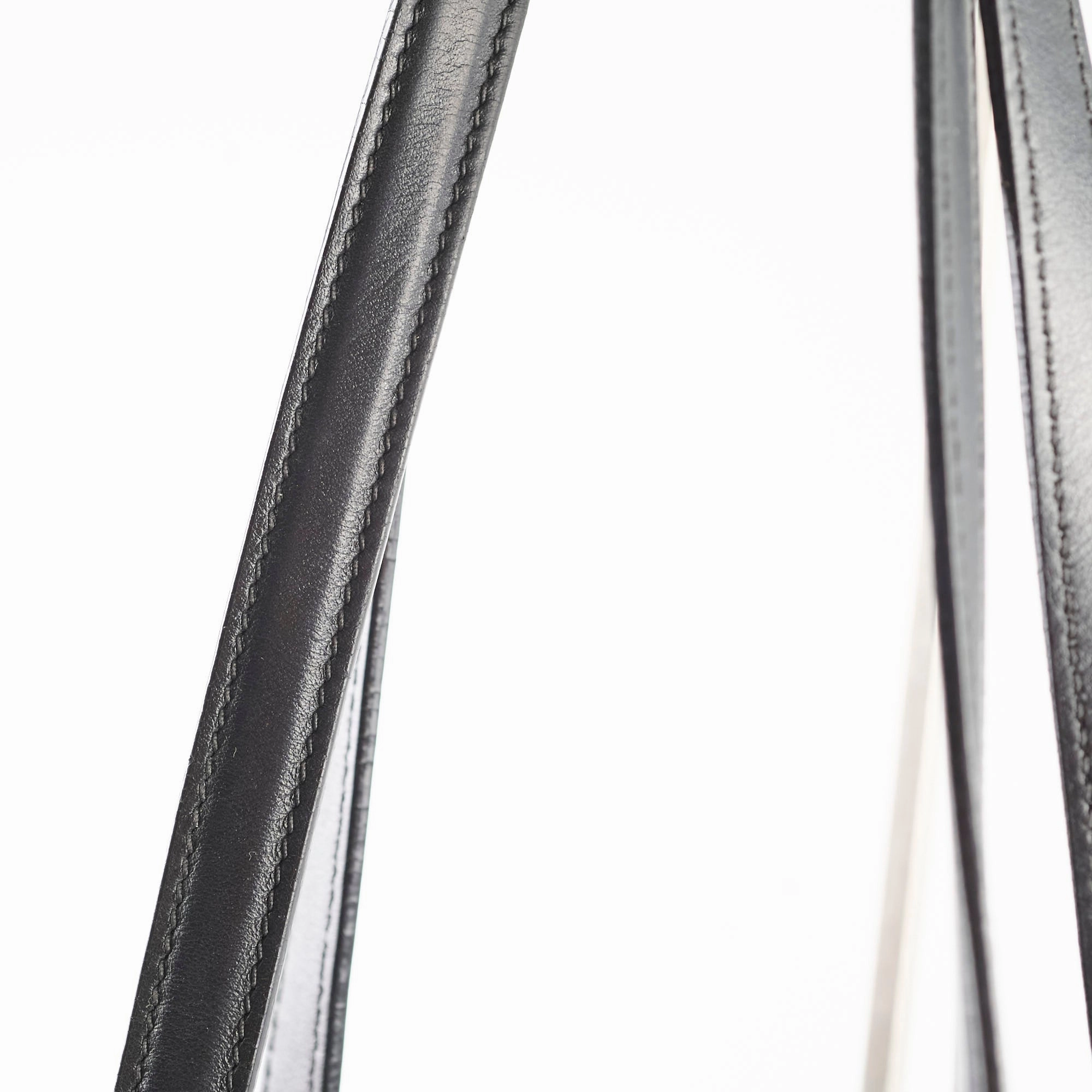 Prada Studded Drawstring Bucket Bag Black