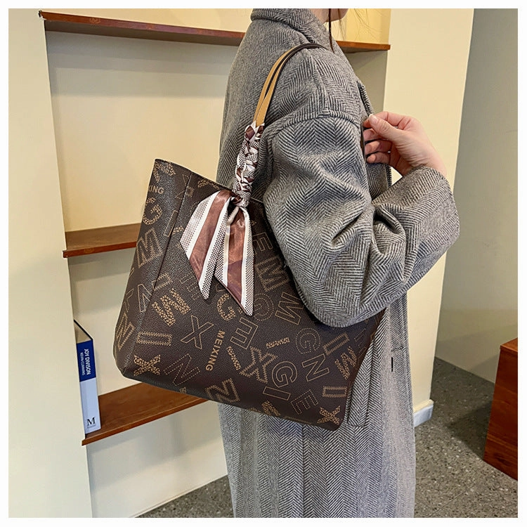 Premium texture large capacity tote bag fashion