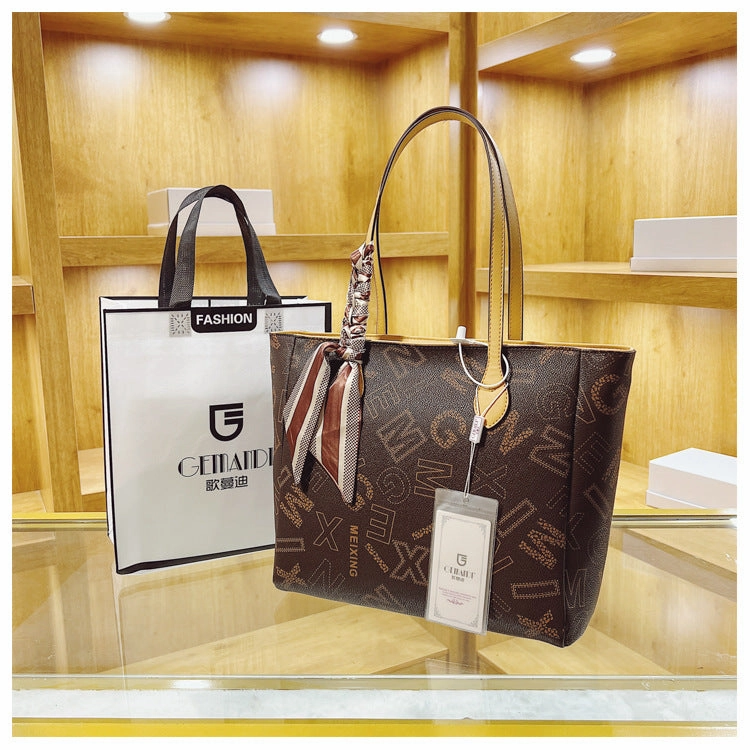 Premium texture large capacity tote bag fashion