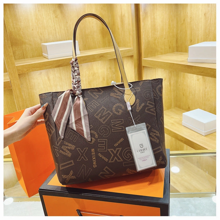 Premium texture large capacity tote bag fashion