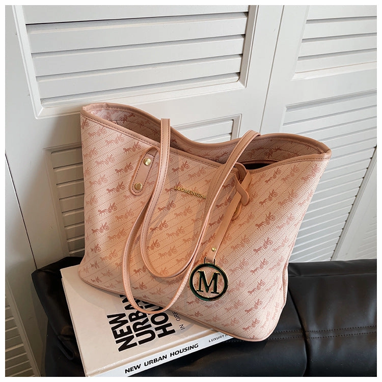 Premium textured bag women's large capacity