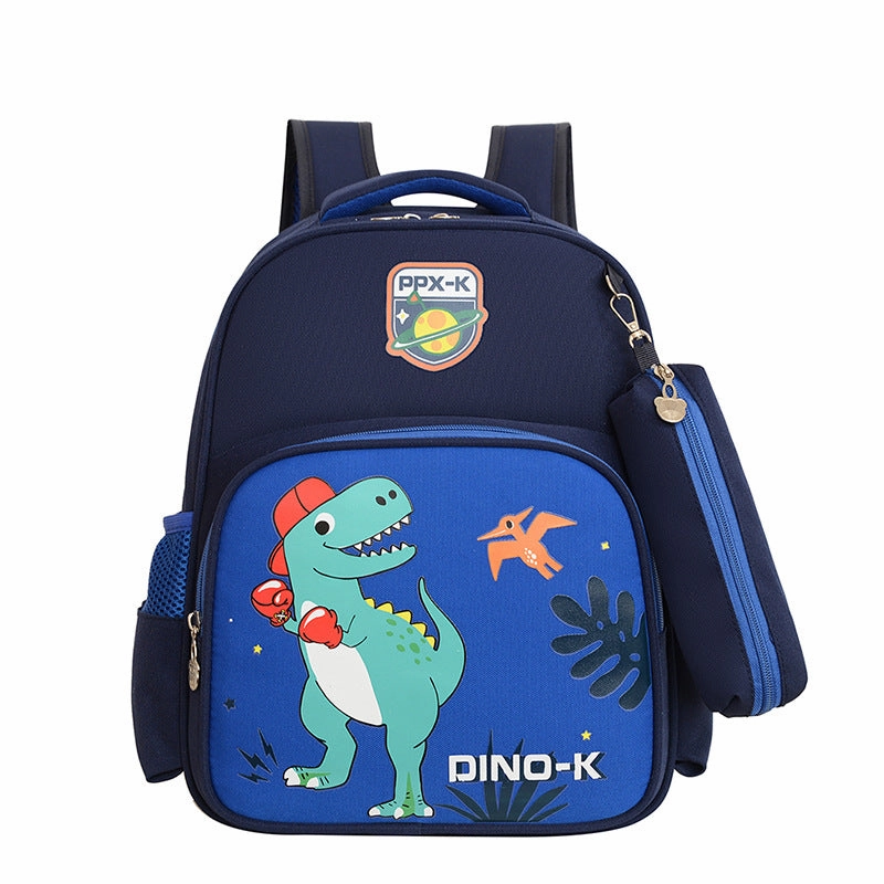 Primary school students' back protection and load-reducing breathable backpack