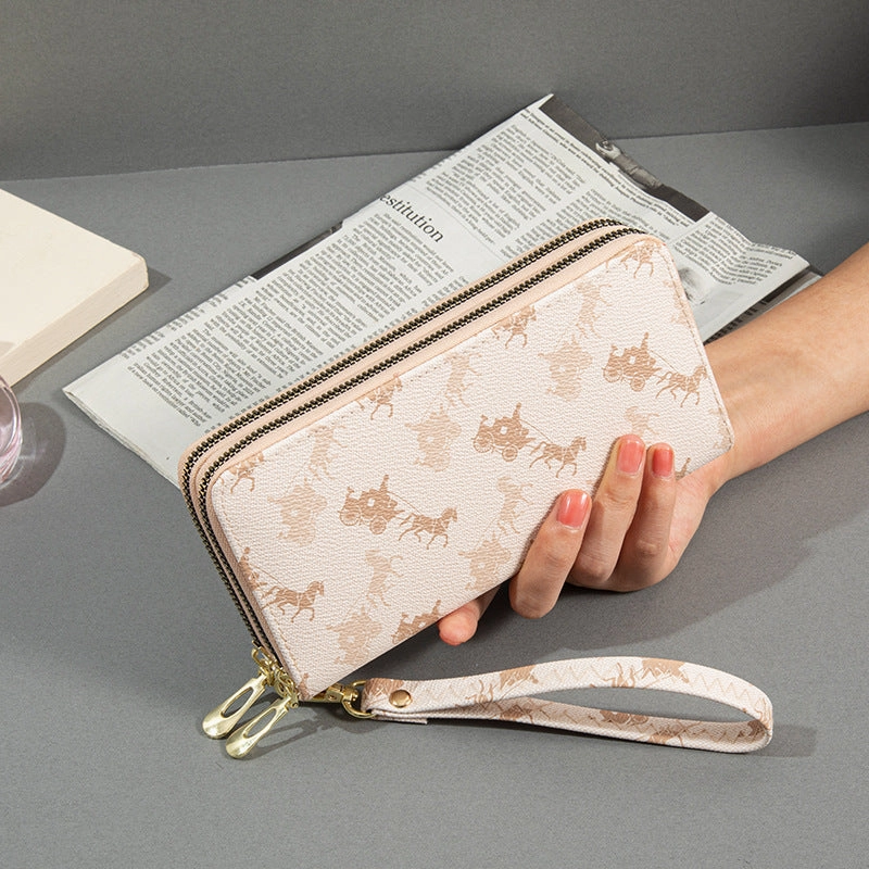 Printed clutch bag wholesale wallet